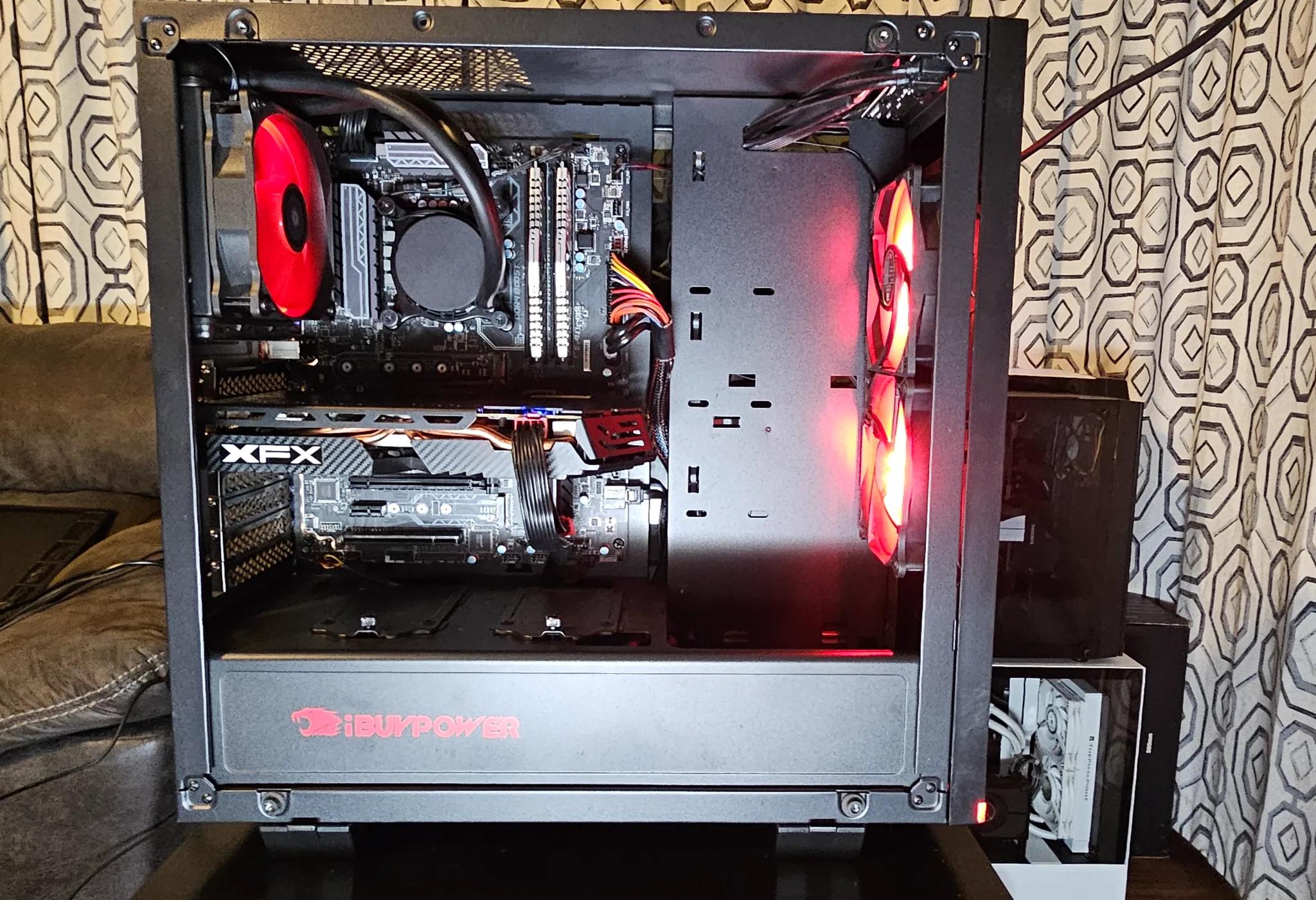 I3-7100 prebuilt RX580 1Tb hdd