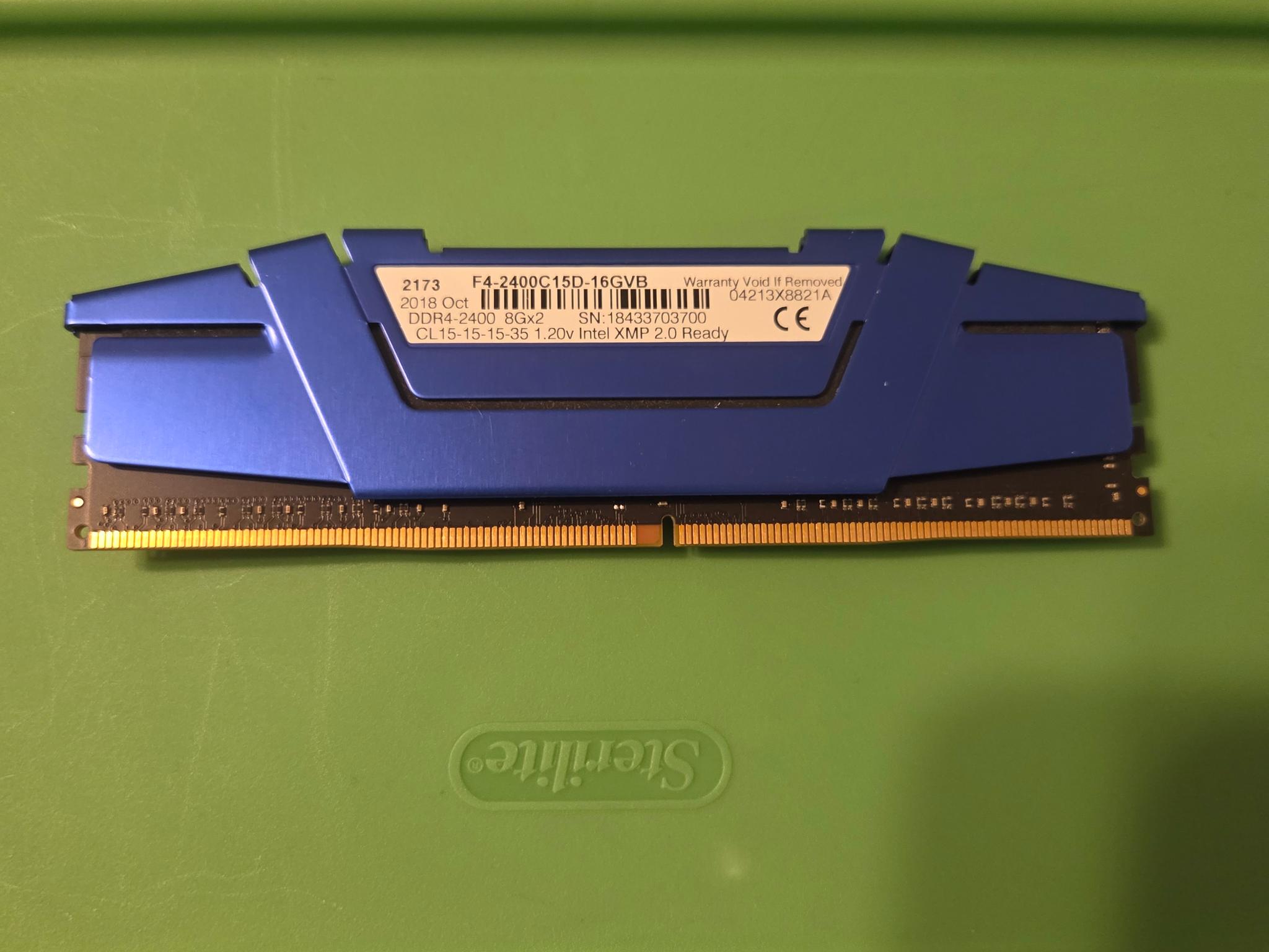 G skill ripjaws v 8gb 2400 cl15