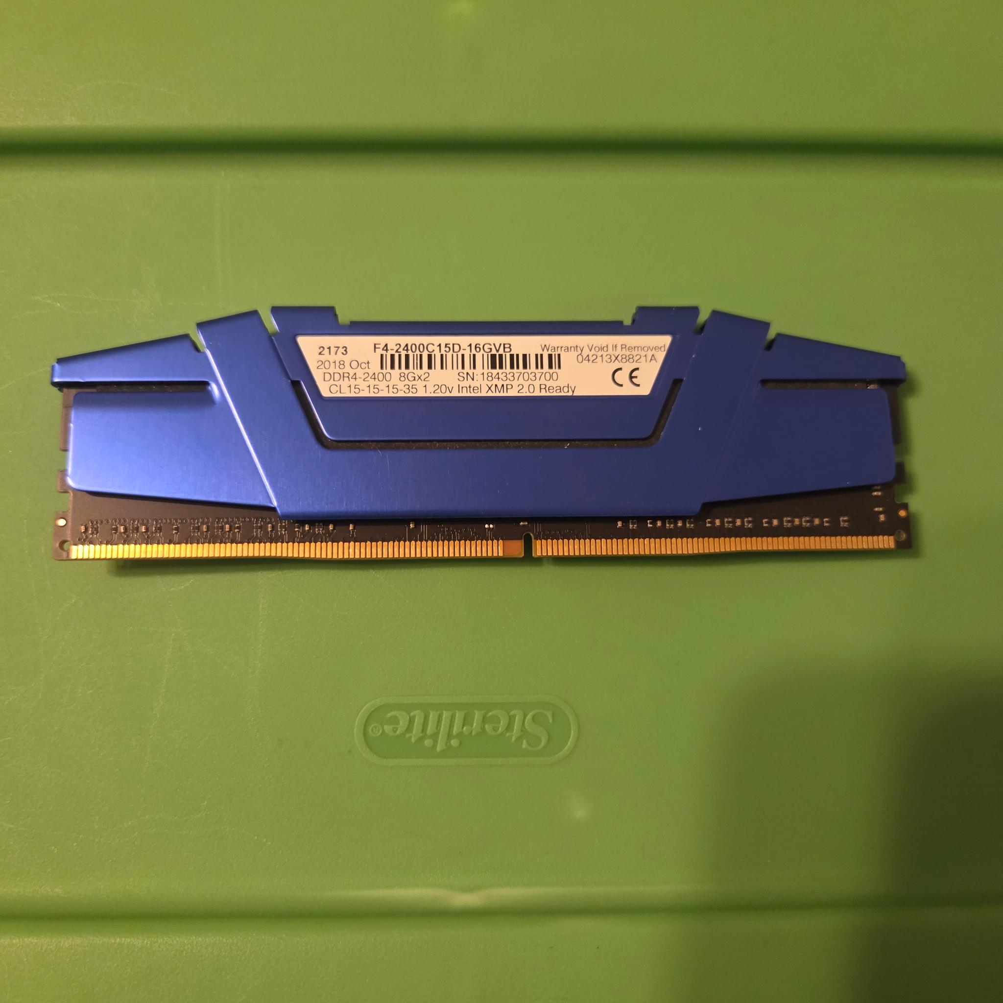 G skill ripjaws v 8gb 2400 cl15