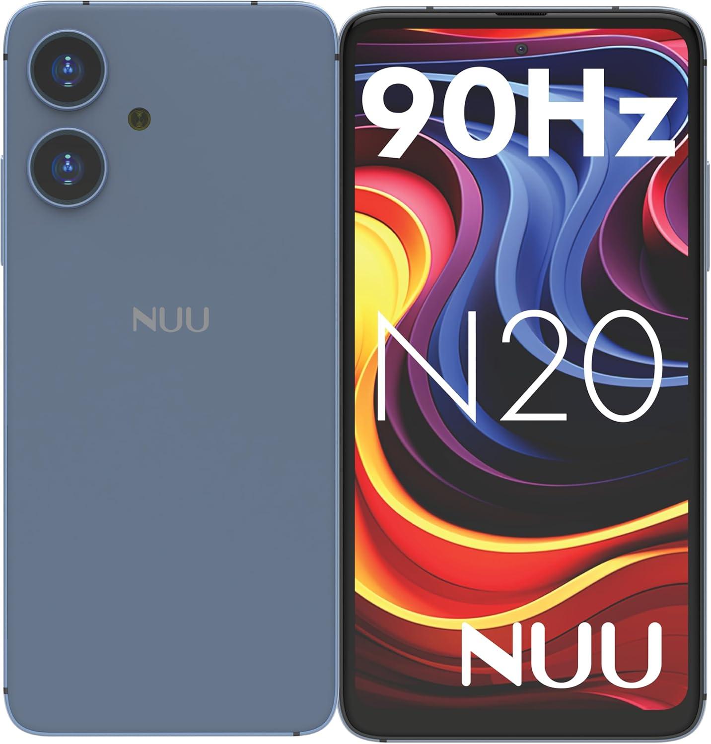 NUU N20 Cell Phone 6GB RAM/128GB STORAGE