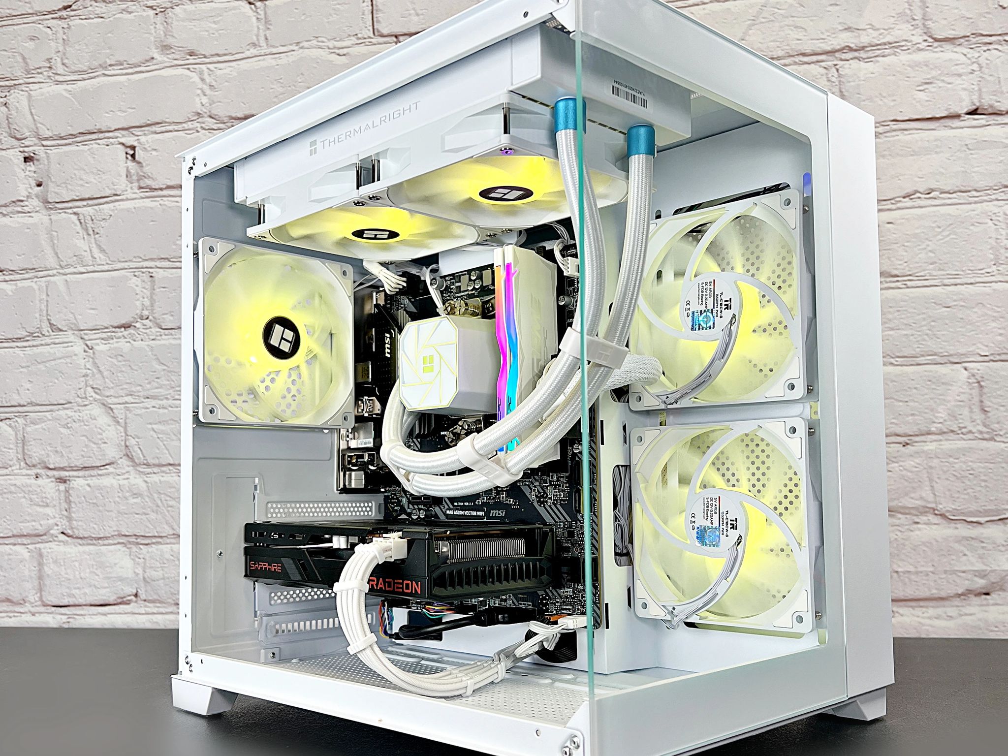 Liquid Cooled Ryzen 5 3600 RX 6600 16GB RAM 1TB M.2  Window 11 Gaming PC