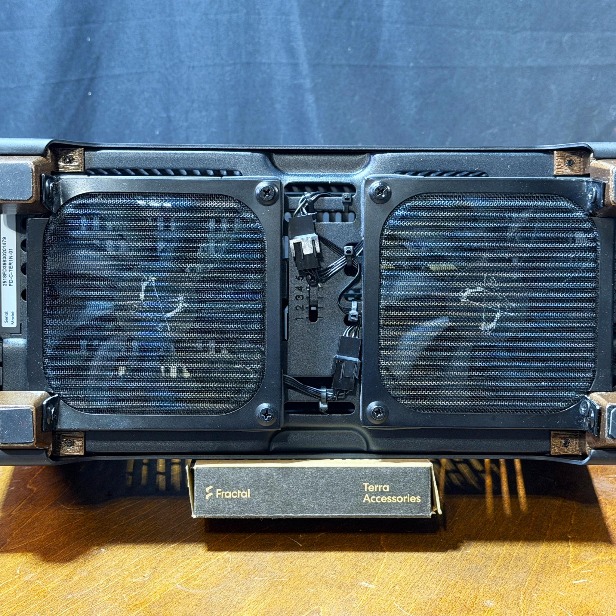 Fractal Terra Build Combo - includes case, 850W PSU, CPU cooler + extras