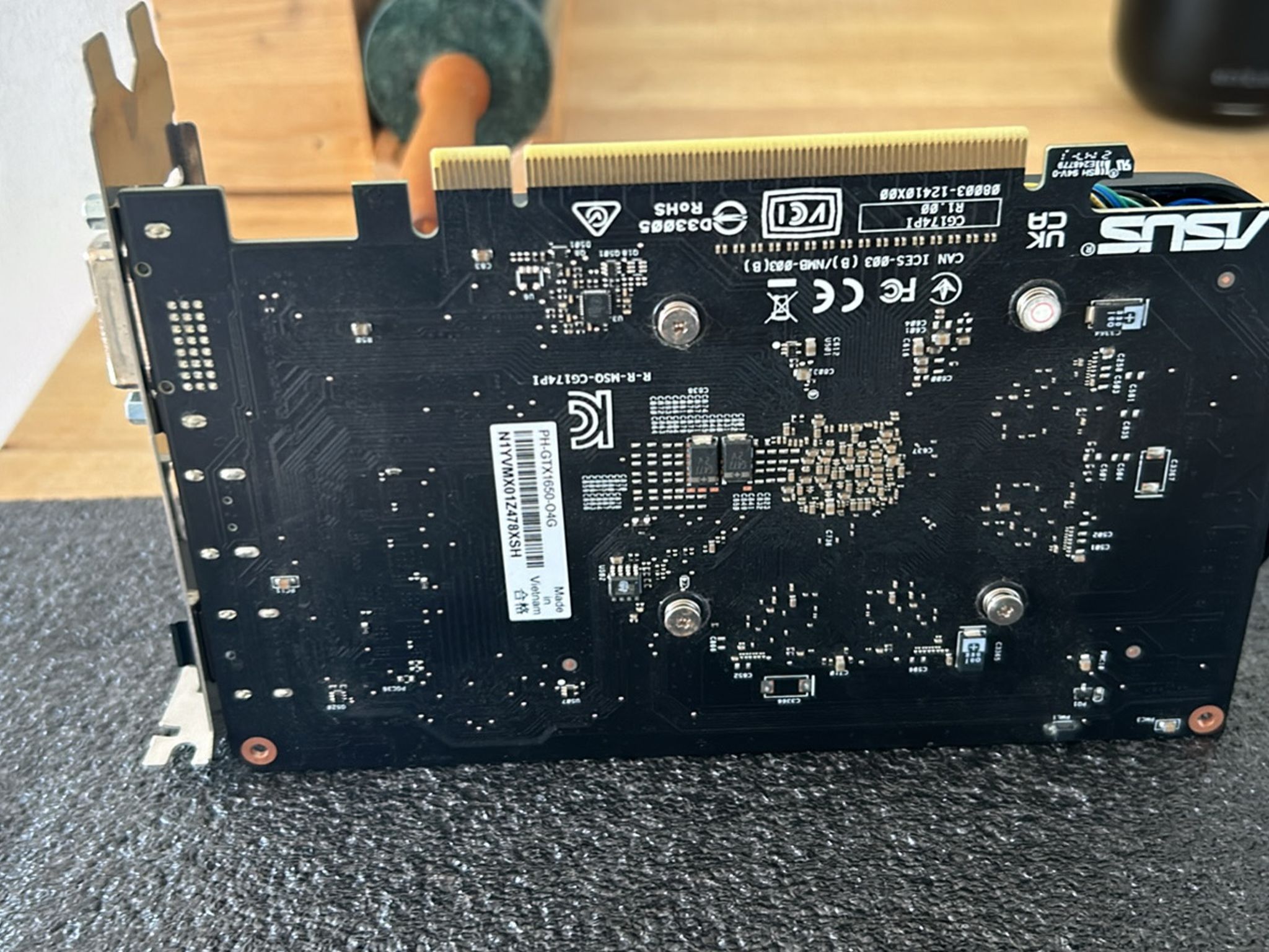 Asus GTX 1650 4 gb OC Edition Gaming Graphics card