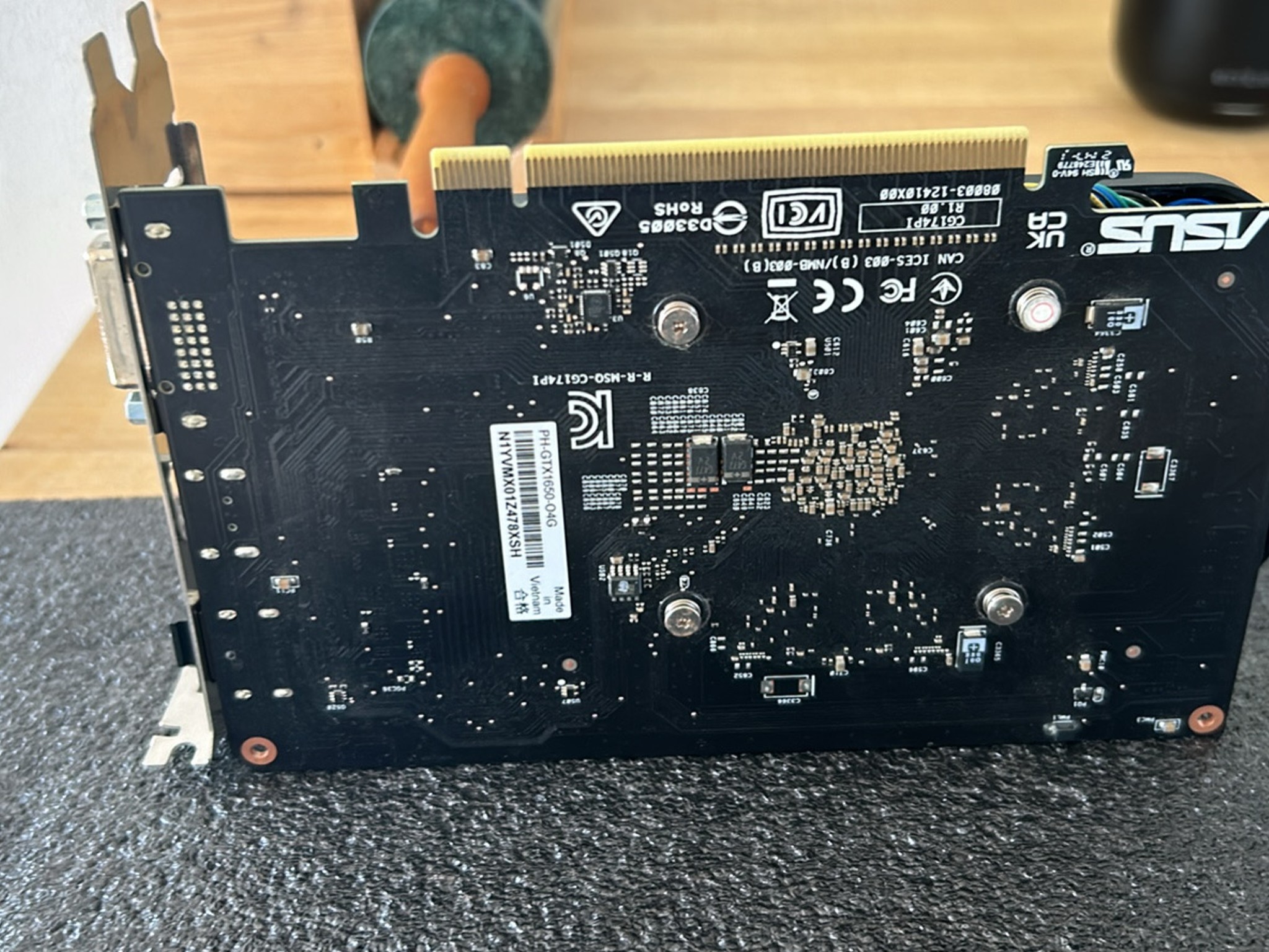 Asus GTX 1650 4 gb OC Edition Gaming Graphics card
