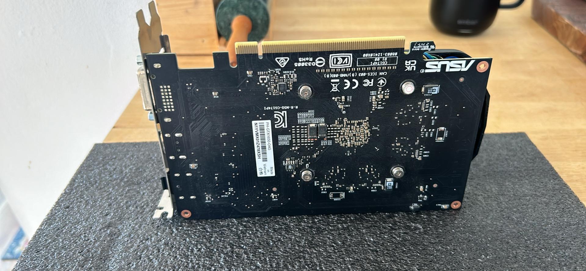 Asus GTX 1650 4 gb OC Edition Gaming Graphics card