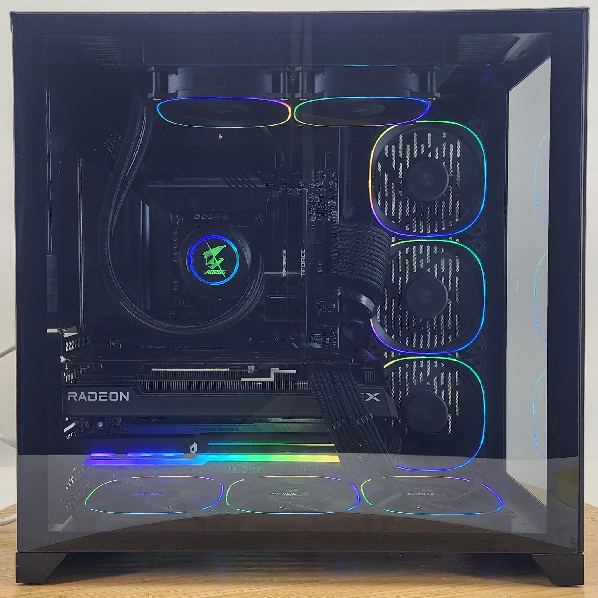 Gaming PC i5-14600KF 16GB RAM 1TB SSD RX 7700 XT 12GB Windows 11 Computer