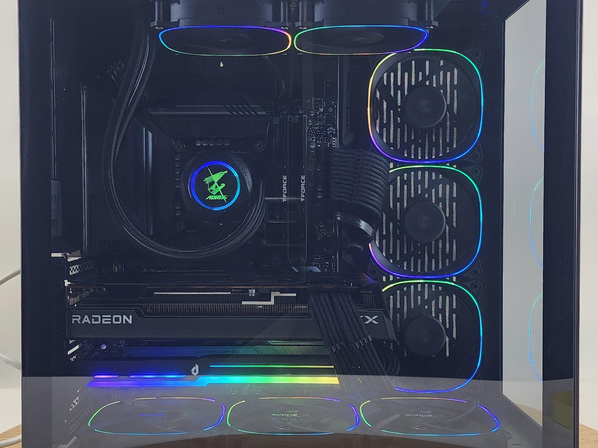Gaming PC i5-14600KF 16GB RAM 1TB SSD RX 7700 XT 12GB Windows 11 Computer