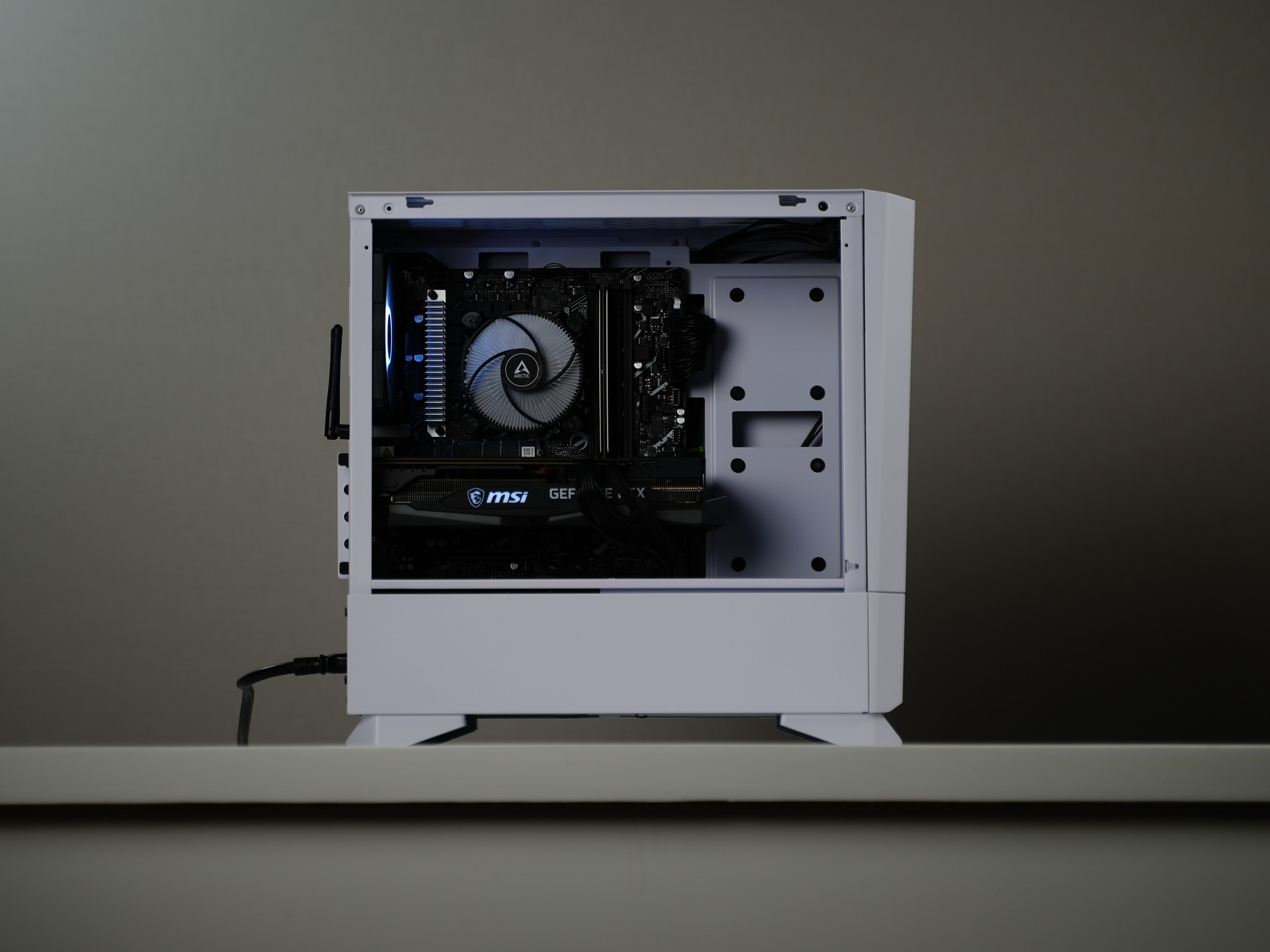 “KanexForm V1” RTX 3060 Ti OC Intel Core i3-13100F 1TB 32GB Windows 11 Gaming PC Powerhouse