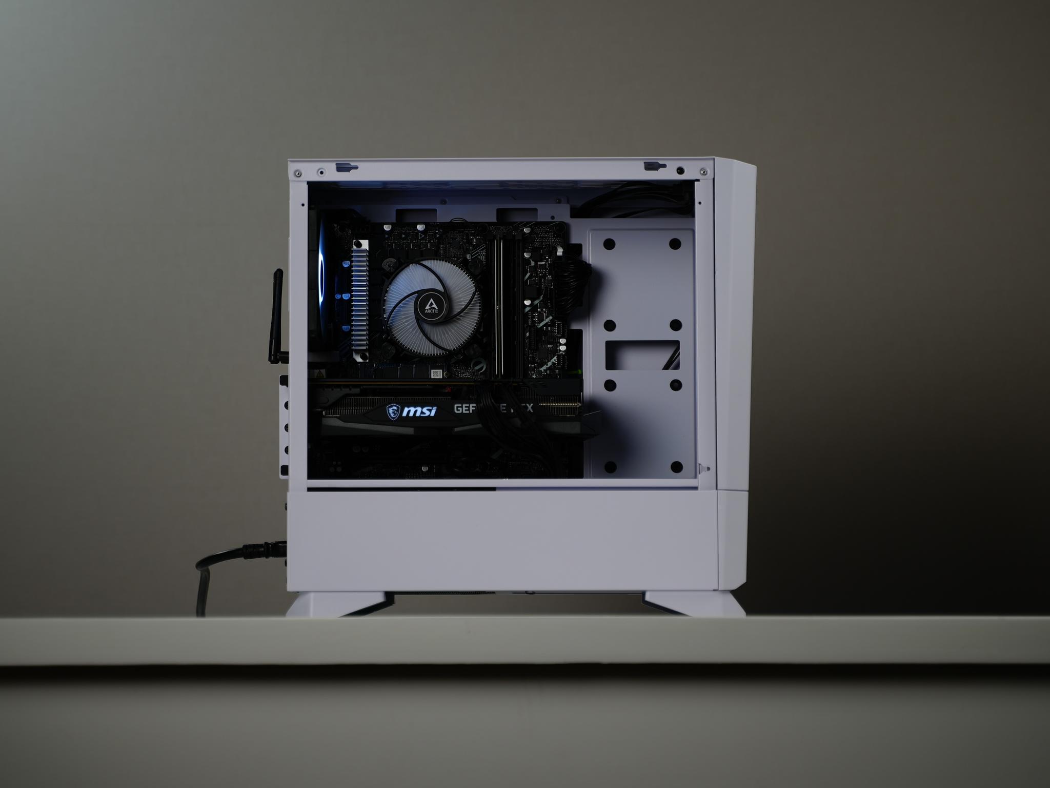 “KanexForm V1” RTX 3060 Ti OC Intel Core i3-13100F 1TB 32GB Windows 11 Gaming PC Powerhouse