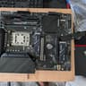 MSI B650 Tomahawk Wifi, Ryzen 7600x, 32gb DDR5 ram, dual 512gb GEN 3 SSDs and 360mm DEEPCOOL LD360