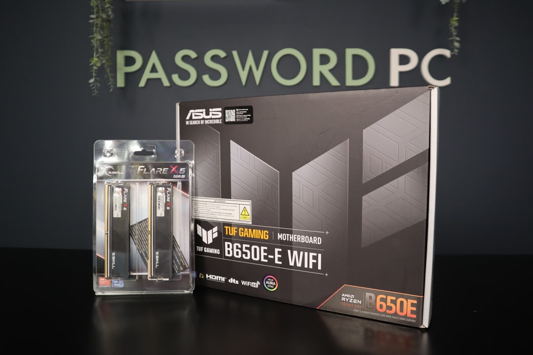 DDR5 Ram & Motherboard Combo - 32GB FlareX5 6000MT - ASUS TUF