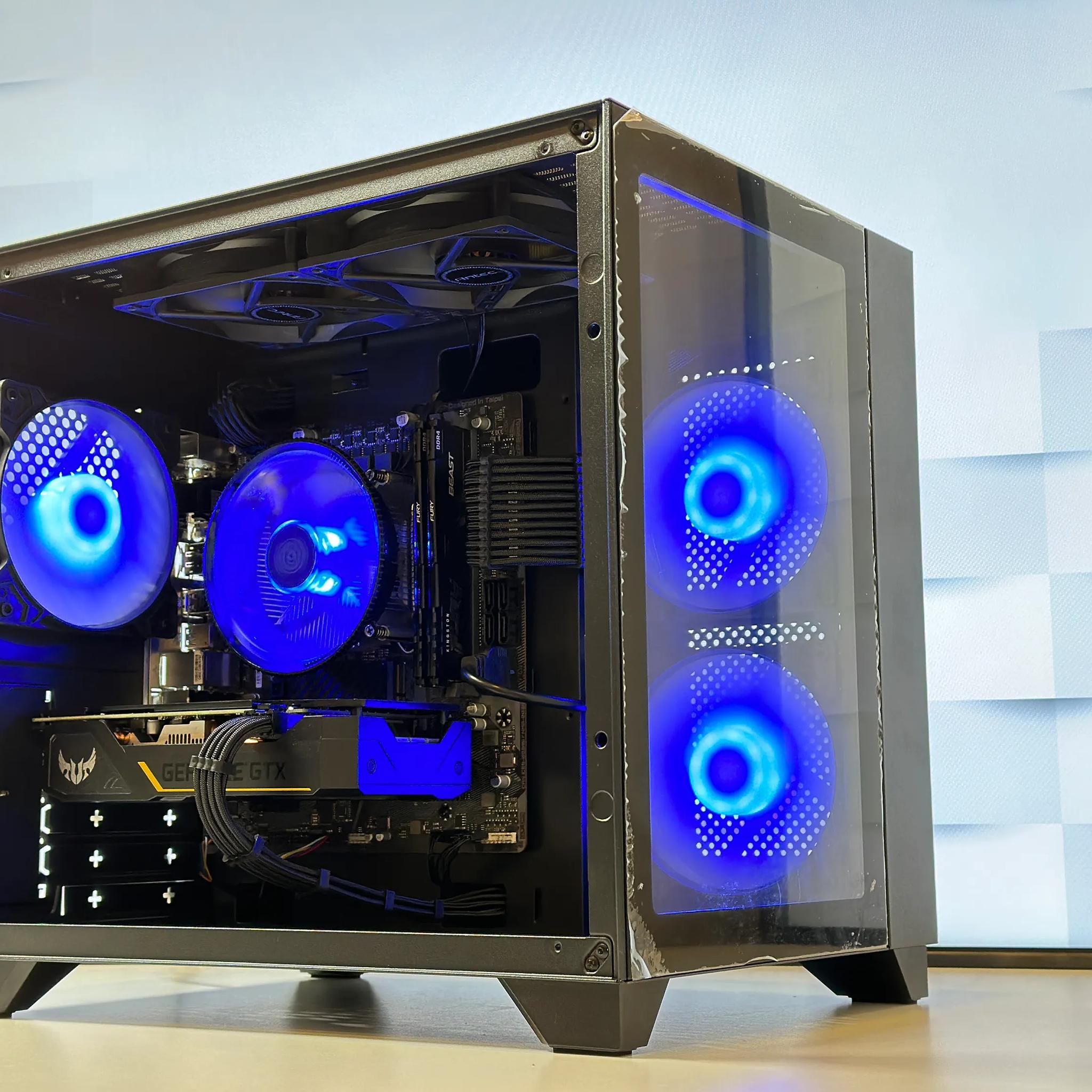 💎Hidden Gem💎Gaming PC✴️Nvidia GTX 1660 Ti✴️Intel 12100F✴️16GB DDR4✴️1TB SSD NVME