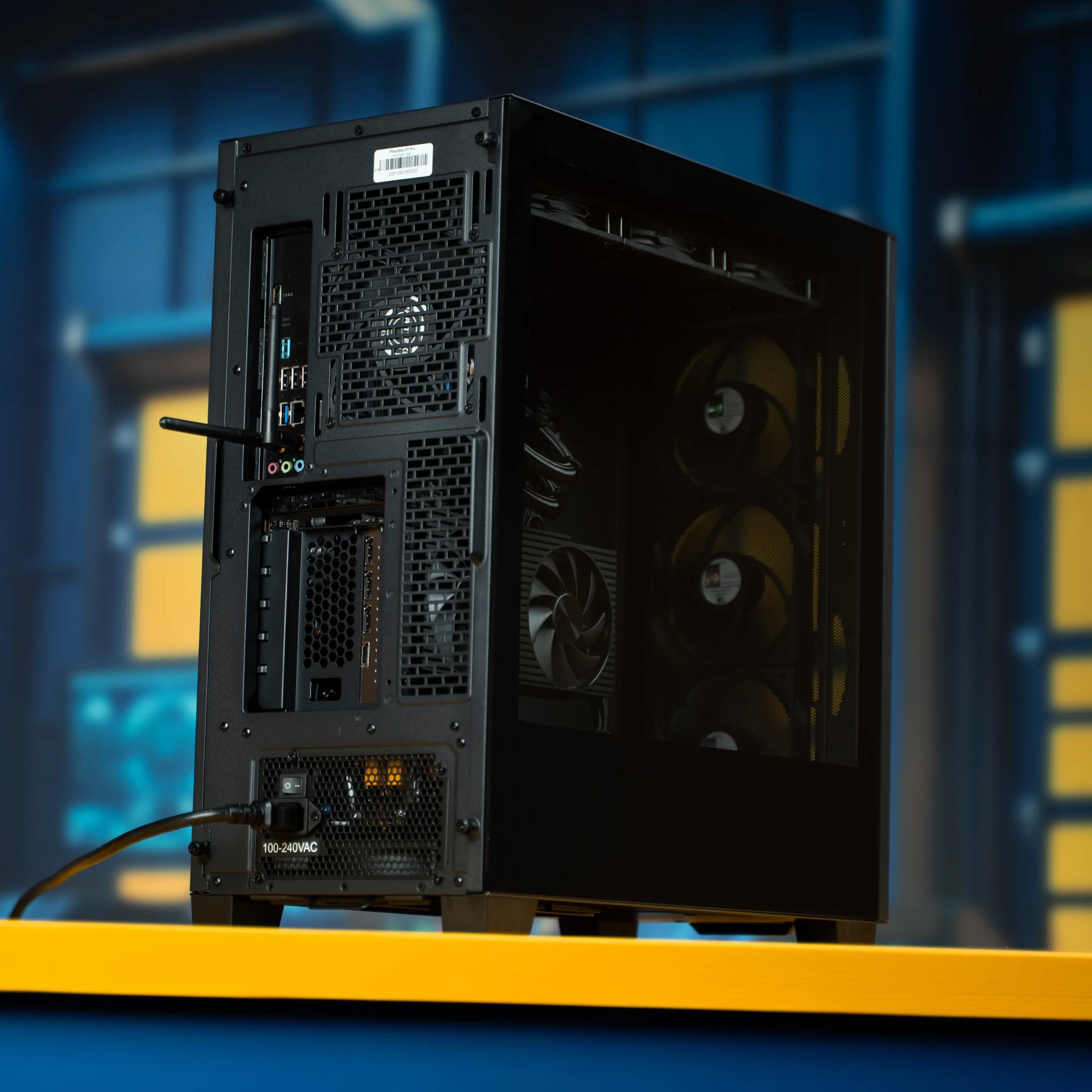 “Cosmotek” RTX 4070 Ryzen 5 8500G 32GB Windows 11 1TB 4K Workstation Gaming PC