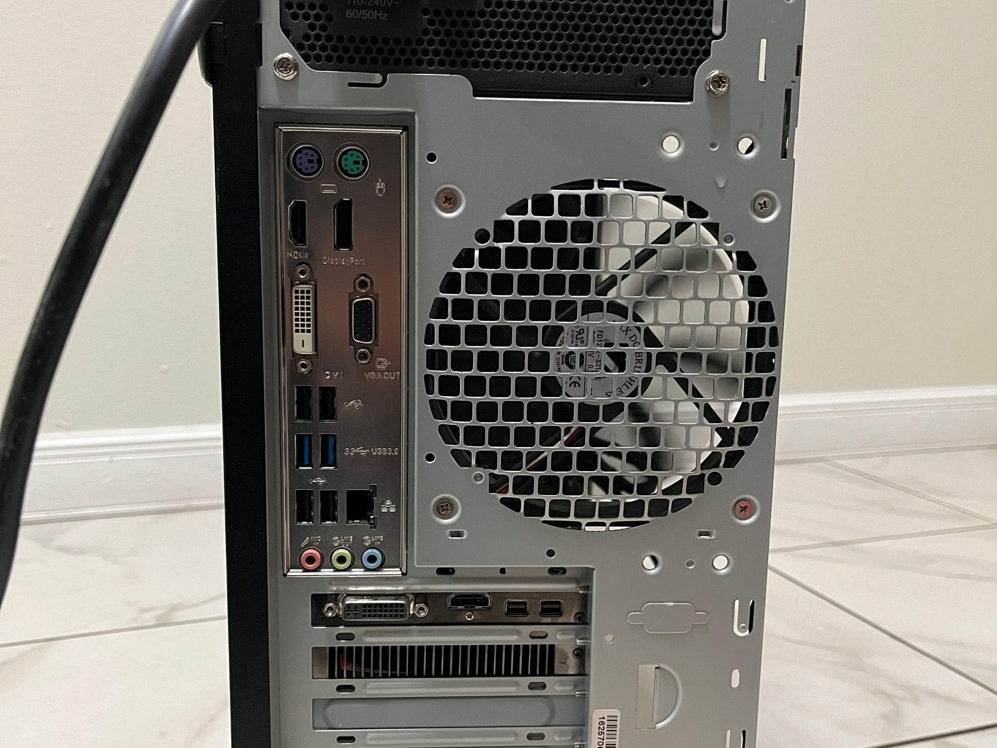 Budget Gaming PC-Intel i7-4790,AMD HD 7970 3GB, 16GB RAM, 750GB Storage, w/ Wi-Fi & BT