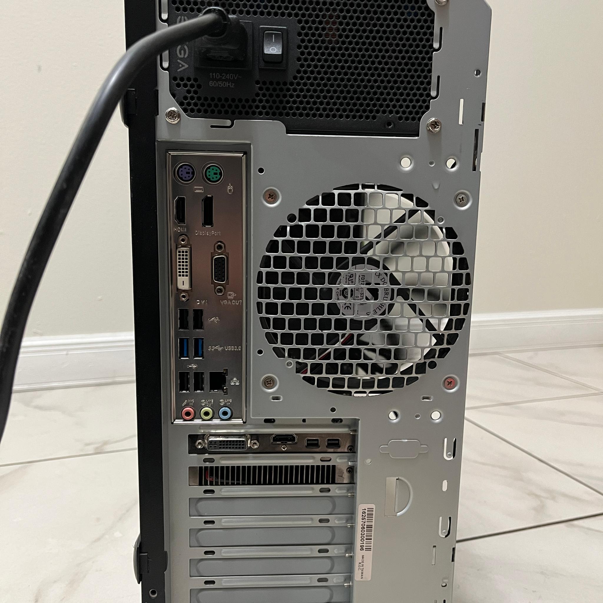 Budget Gaming PC-Intel i7-4790,AMD HD 7970 3GB, 16GB RAM, 750GB Storage, w/ Wi-Fi & BT