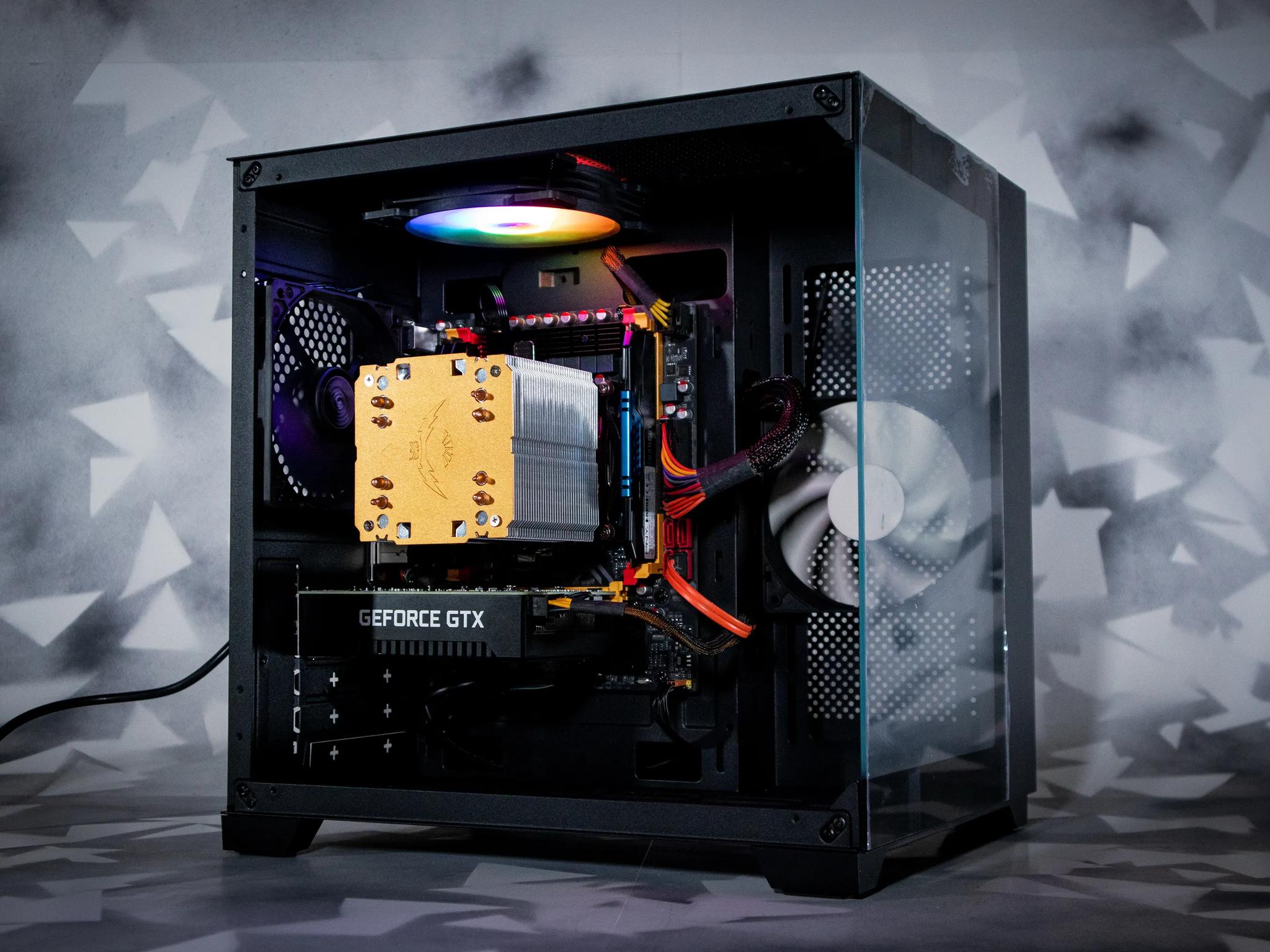 4Cs GTX 1660Super 24GB Windows 10 Intel i7 800GB Gaming Workstation