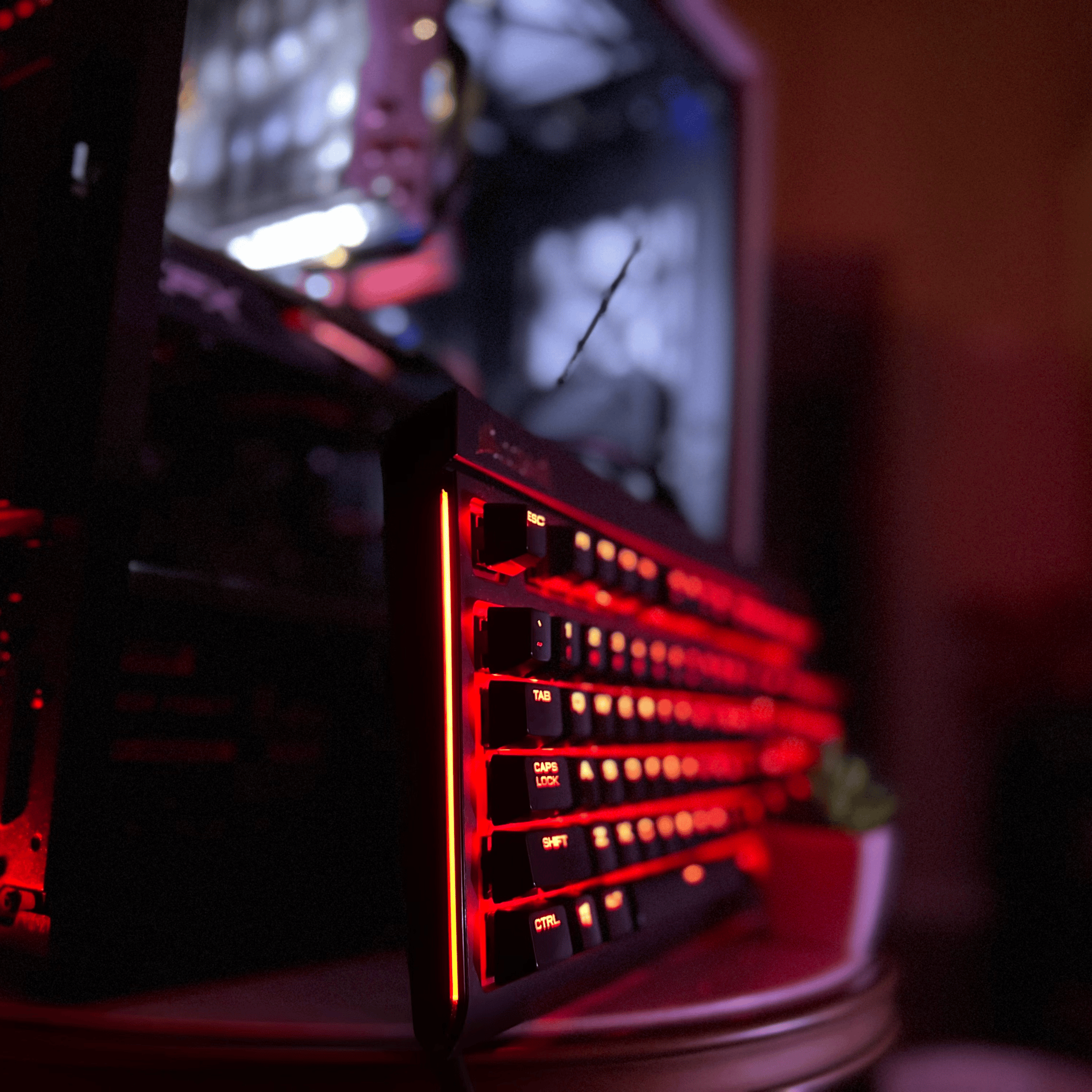 Handsome Rouge || Core i5-6400/RX 570 + Modded Keyboard Bundle
