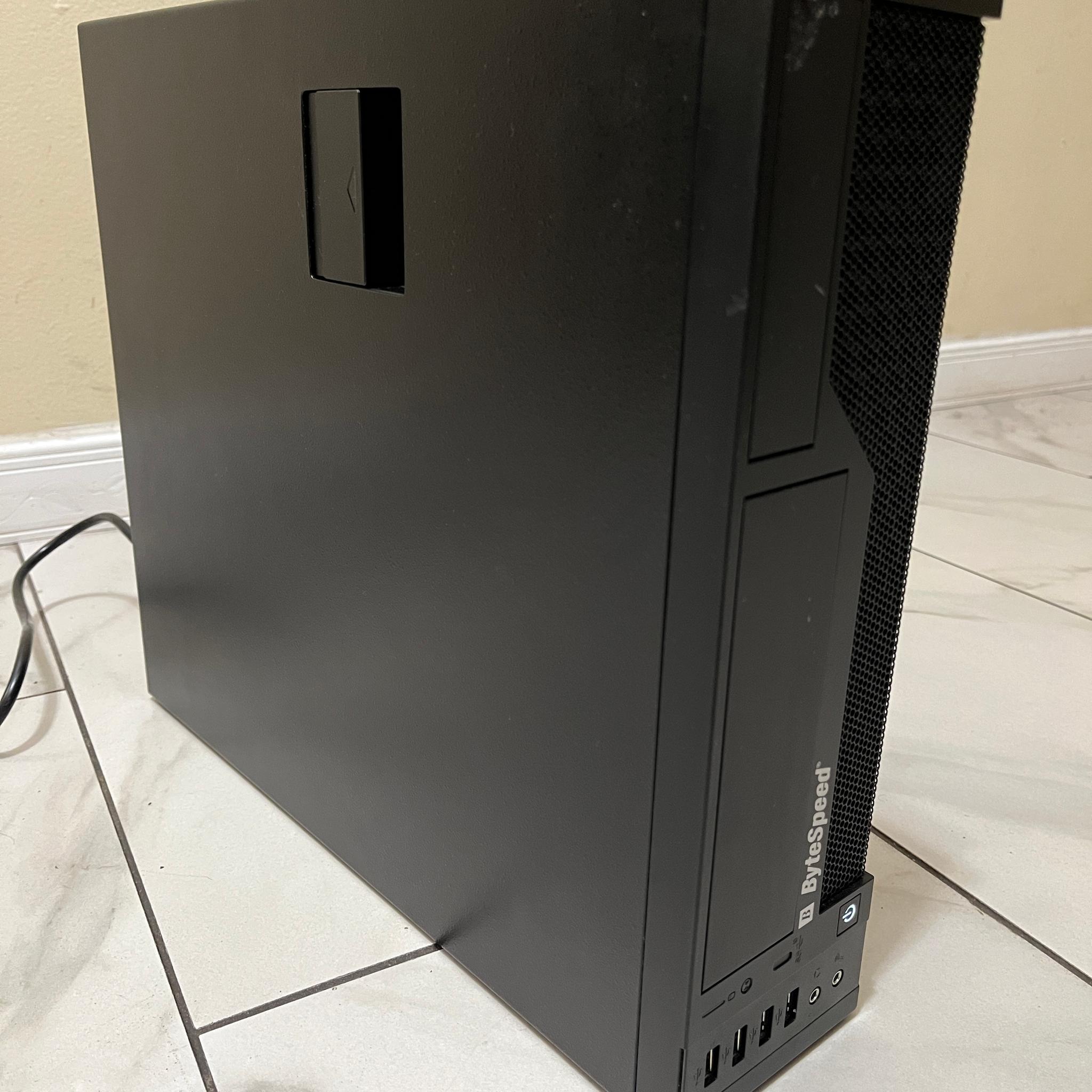 Budget Starter PC - AMD 4 Core A10-8850, NVIDIA Quadro P400 2GB, 8GB RAM, 370 GB Storage w/ WiFi