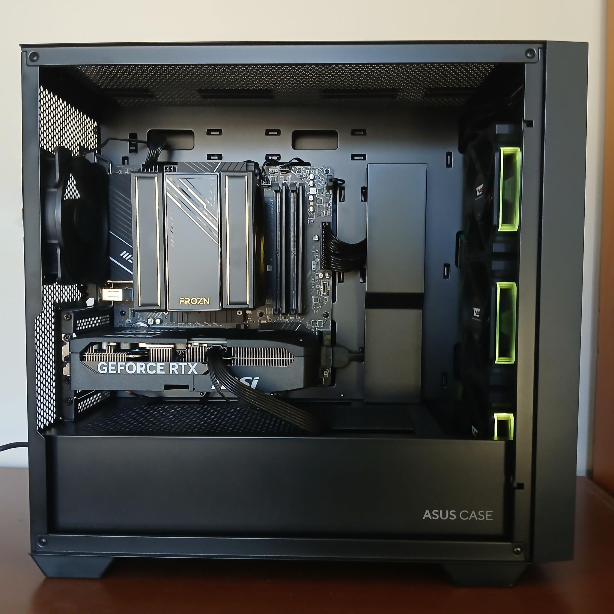 Black & Gold | RTX 5070 12GB | Ryzen 5 7600X | 32GB RAM DDR5