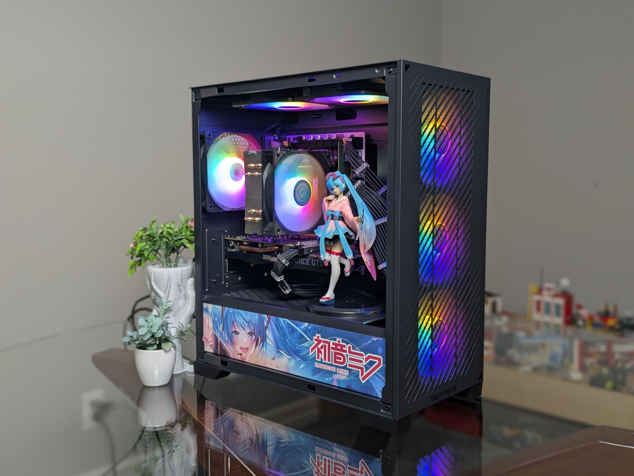 The Hatsune Miku | Intel 14-Core CPU + Nvidia GTX 1660 Super GPU | 16GB RAM | 1080p Gaming PC