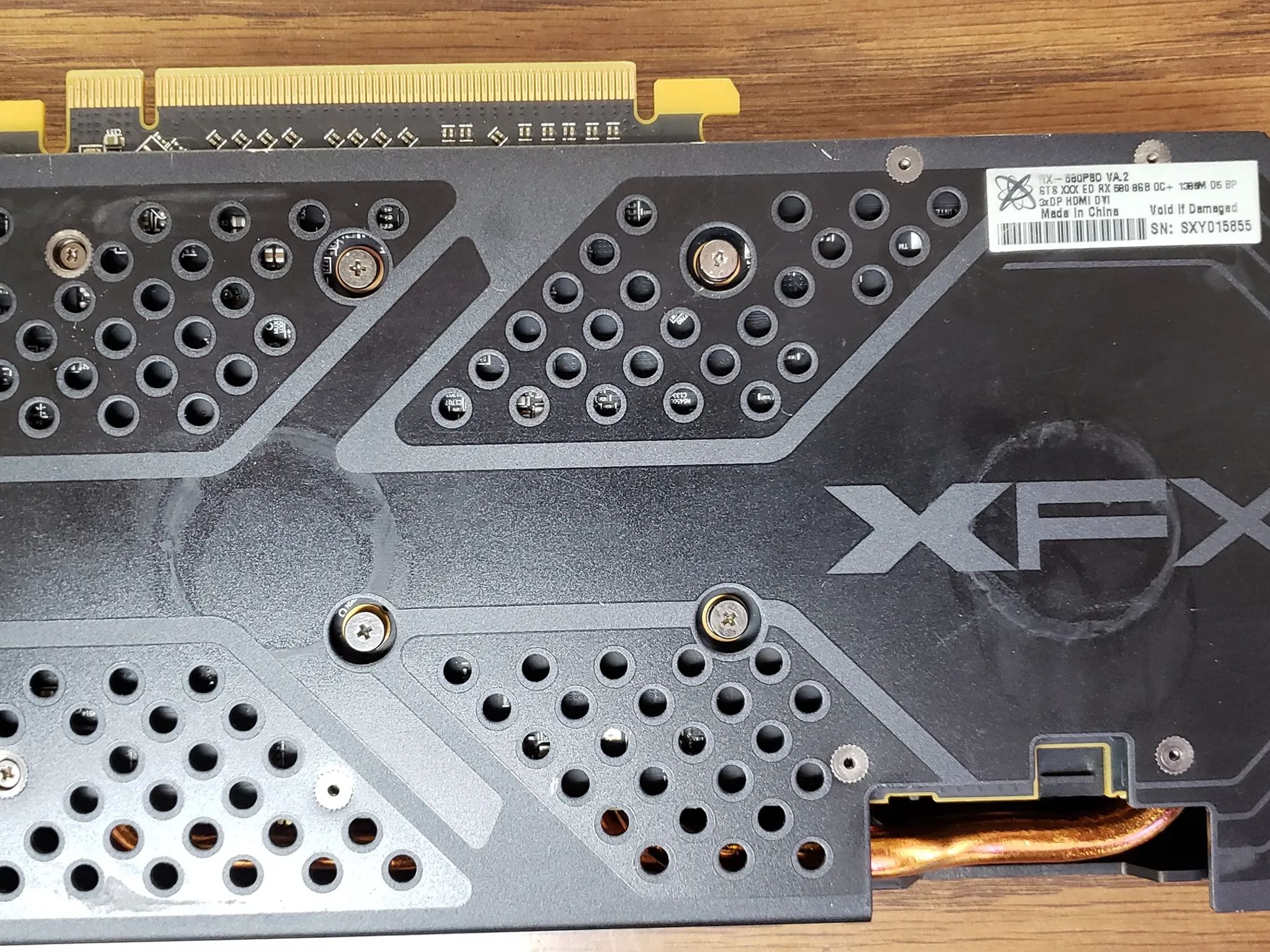 XFX RX 580 Graphics card with 8gb memroy