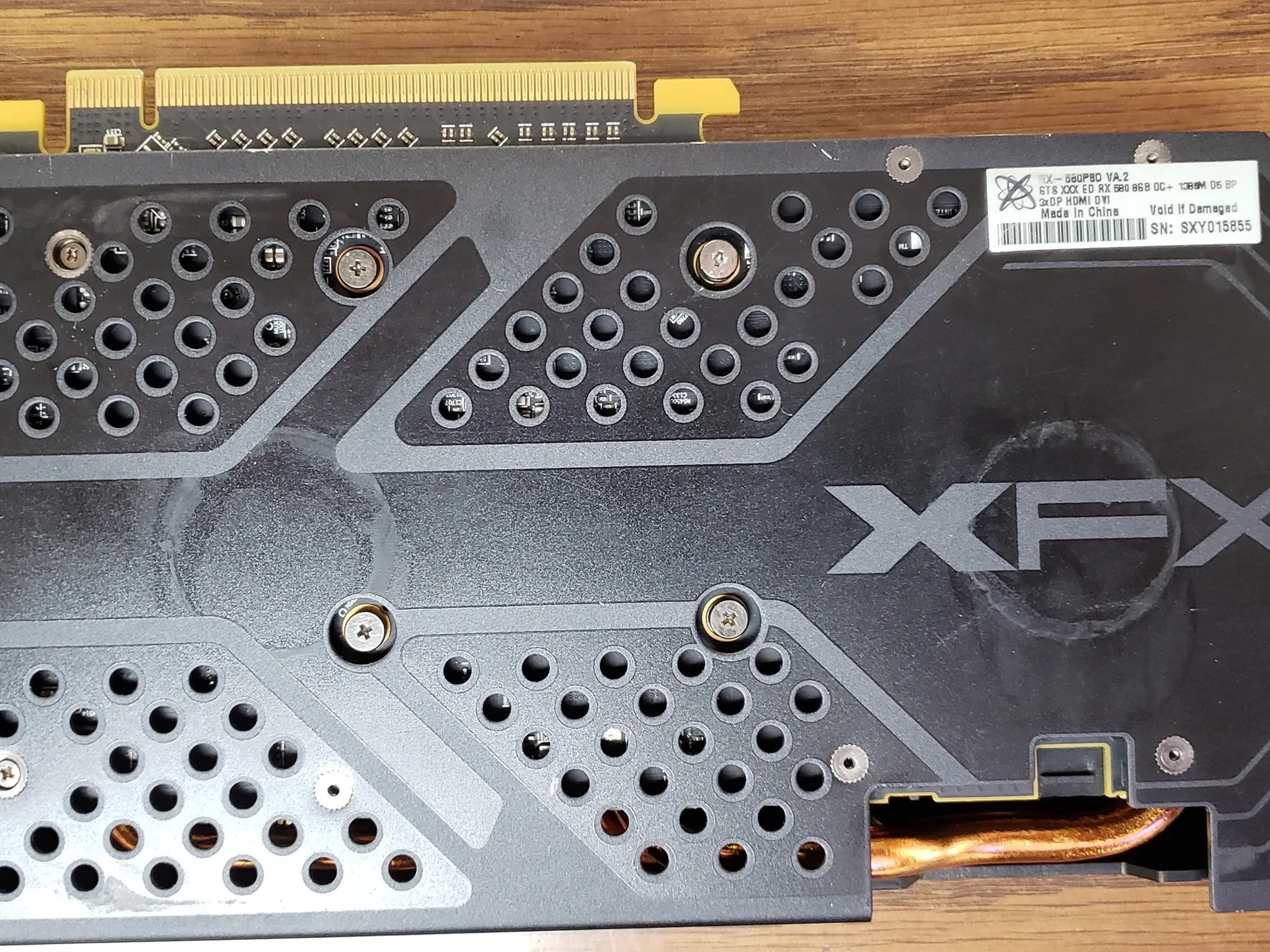XFX RX 580 Graphics card with 8gb memroy