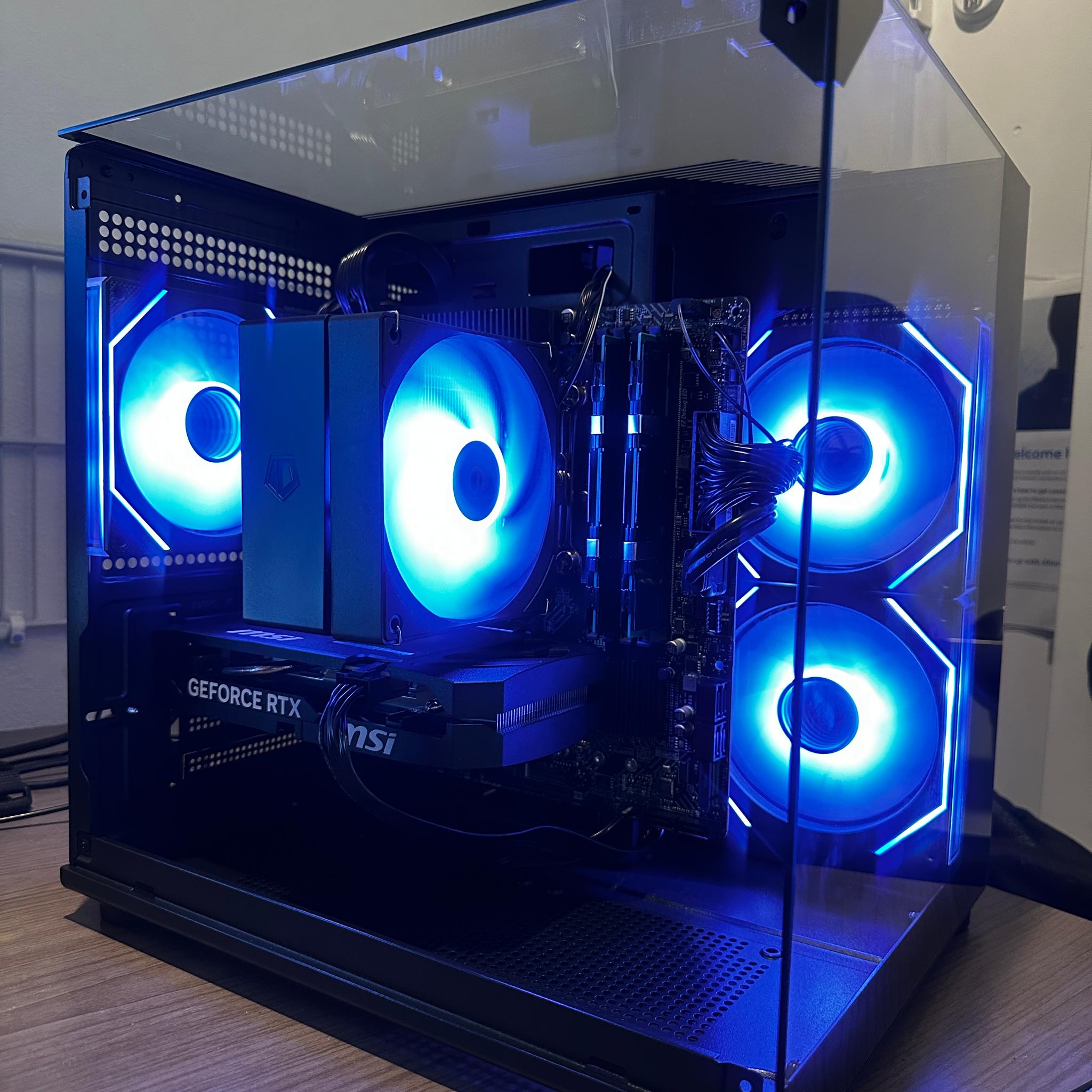 RTX 5060 FISH TANK BUILD