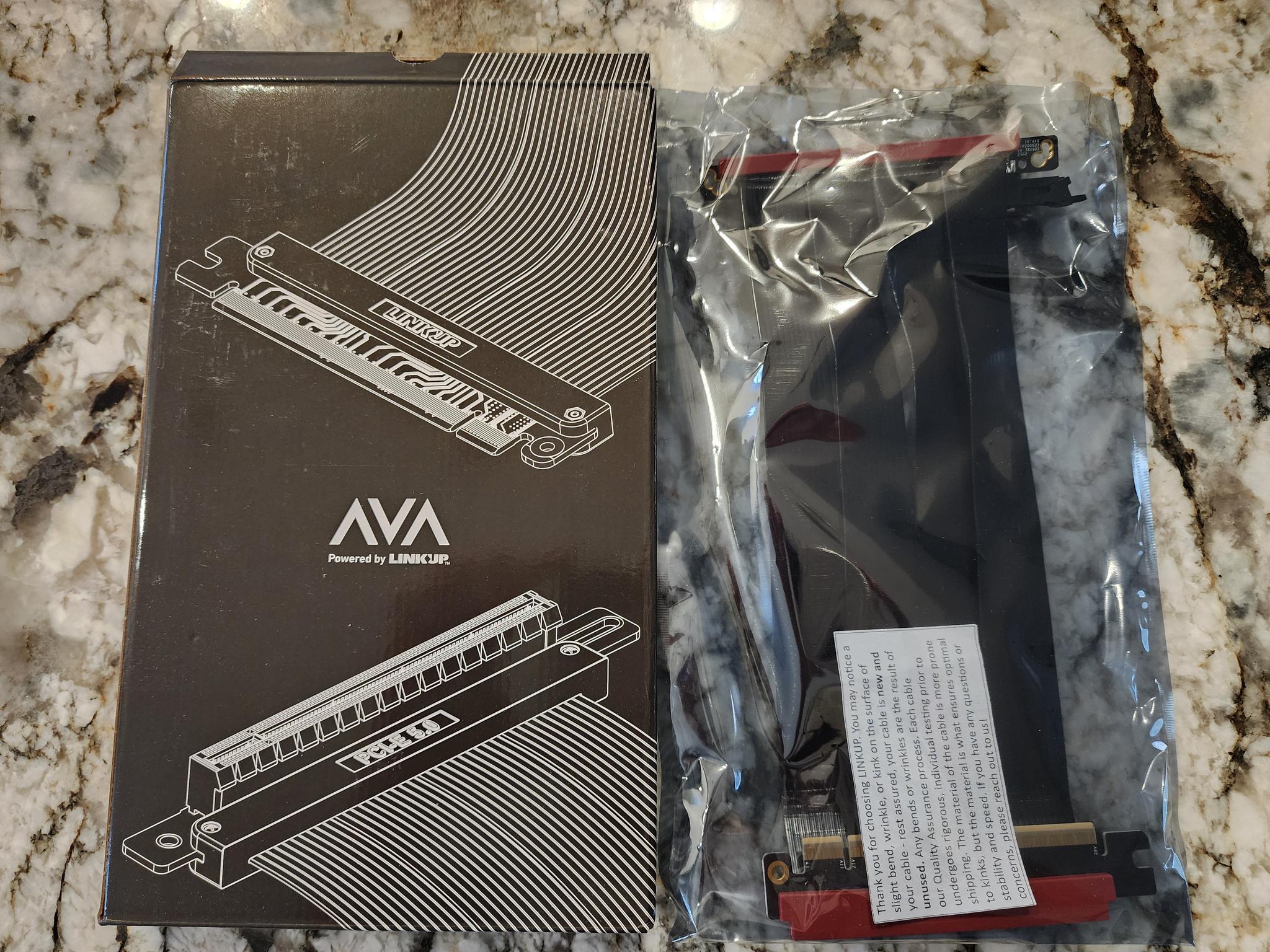 Link Up AVA5 PCI-E 5.0 Riser Cable