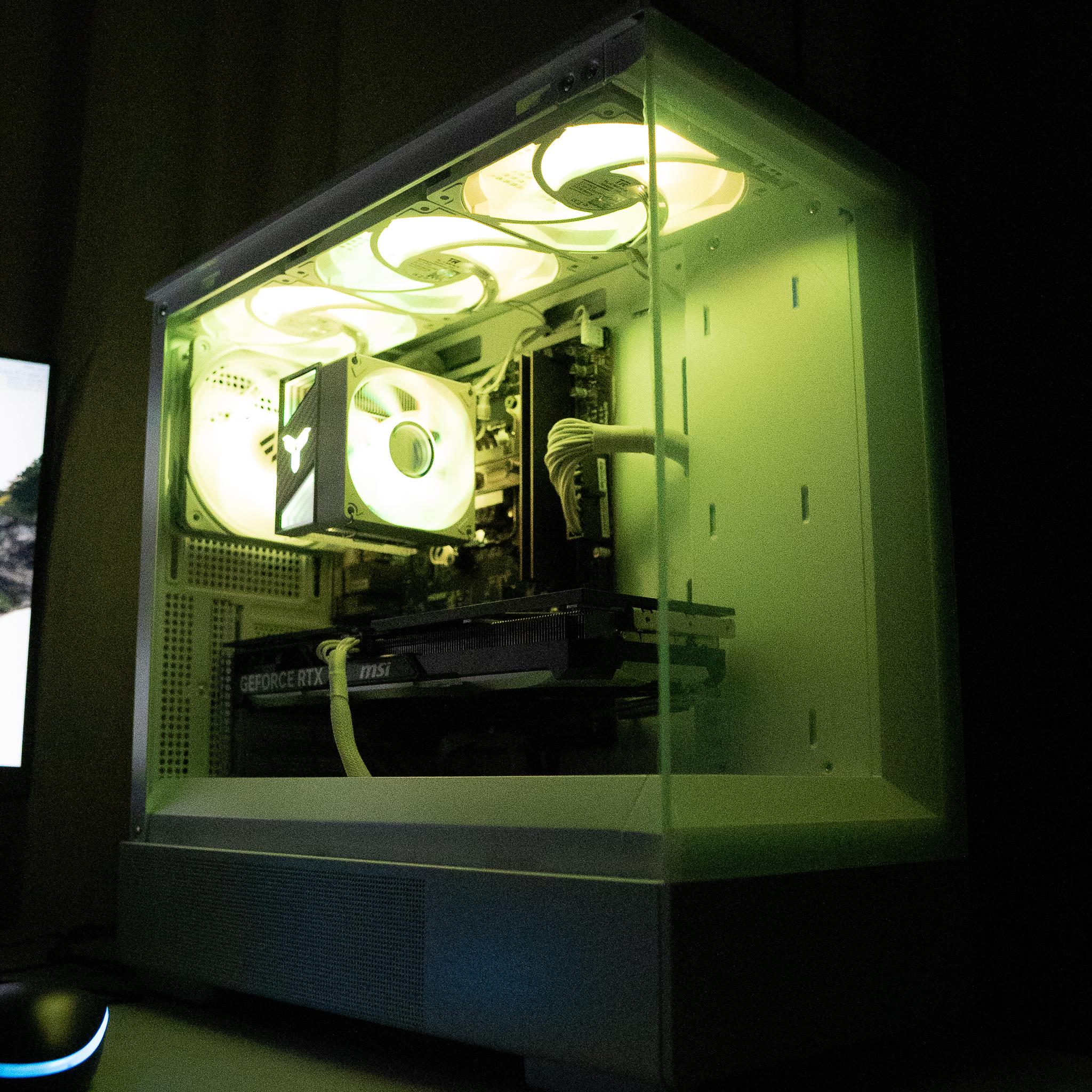 🌨🌨 | MSI RTX 4060Ti | RYZEN 5 7500F | 32GB DDR5 RAM | 1TB | Arctic Snow