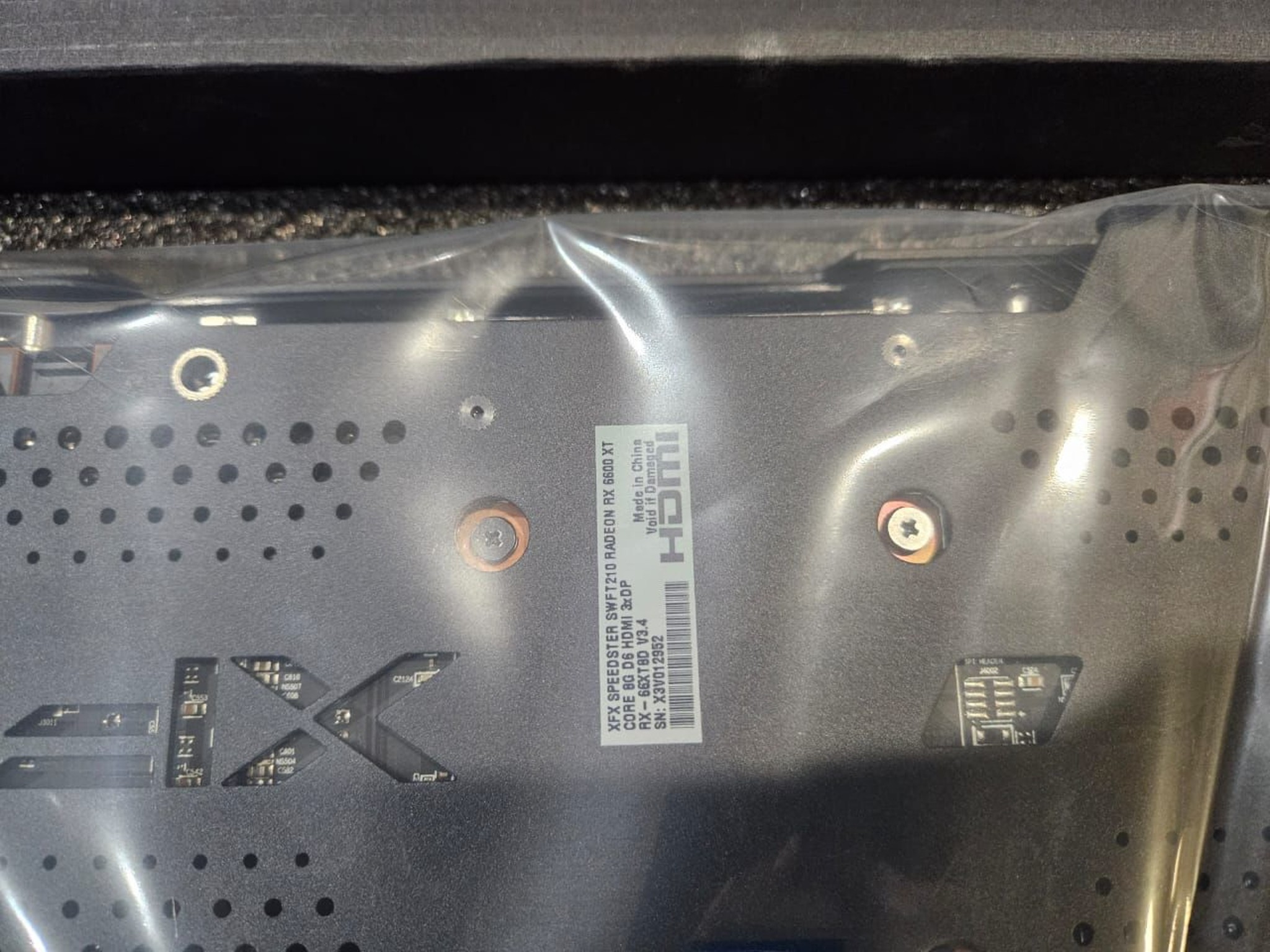 XFX SWFT RX 6600 xt