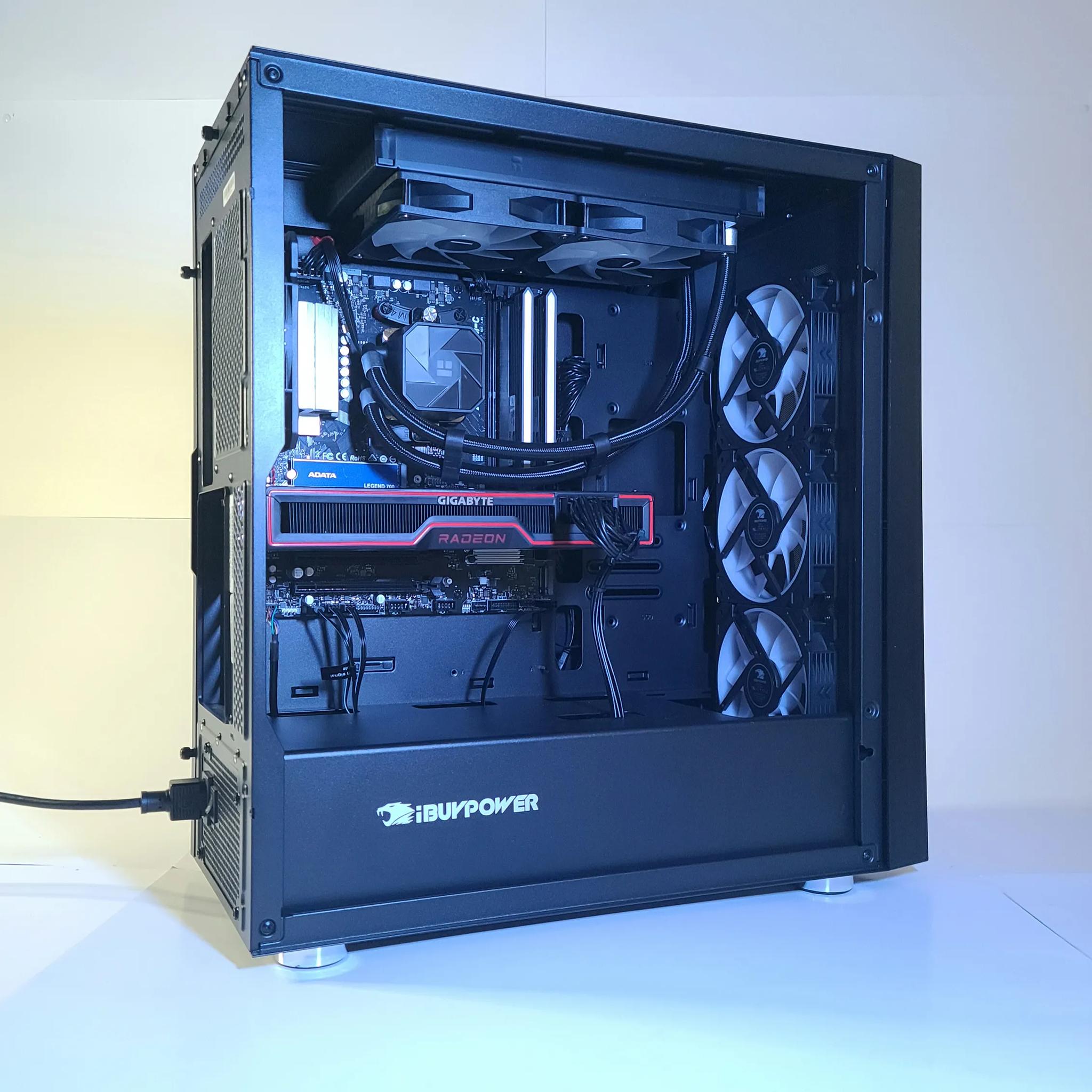 Cybertrasher 2 Gaming PC RX 6700XT Windows 11 Powerhouse Desktop
