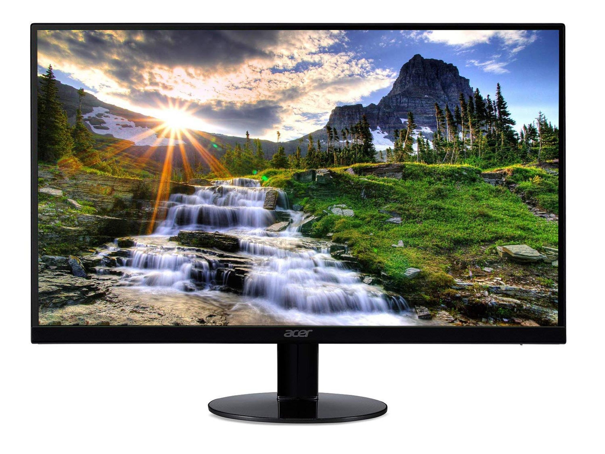 Acer 21.5 In Full HD (1920 x 1080) IPS Ultra-Thin PC 75 Hz Monitor SB220Q bi