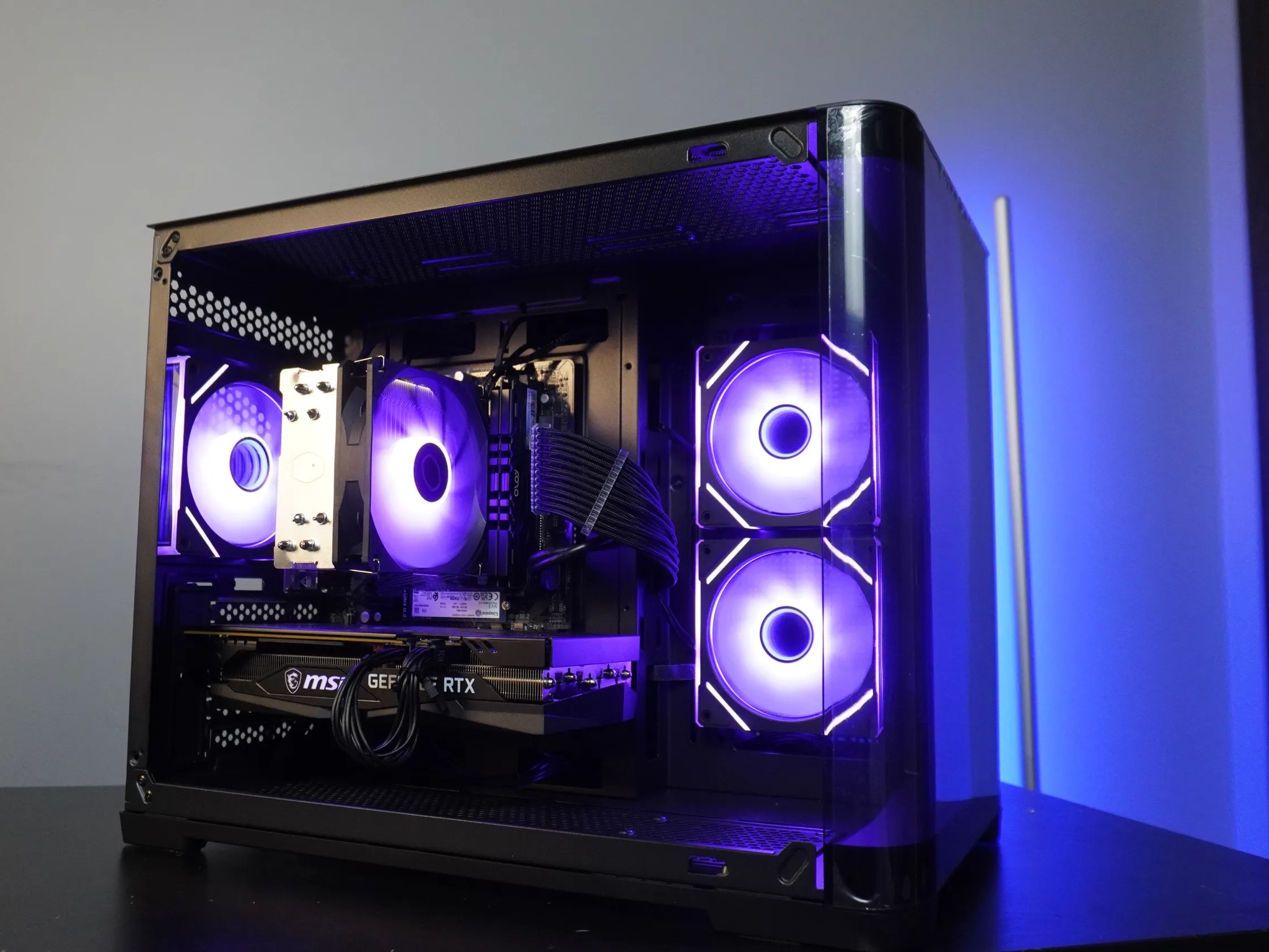 🖤STEALTH🖤 MACHINE 💚RTX 3060ti 🧡Ryzen 5 5600 | 1TB NVME | 32GB DDR4 | WIFI