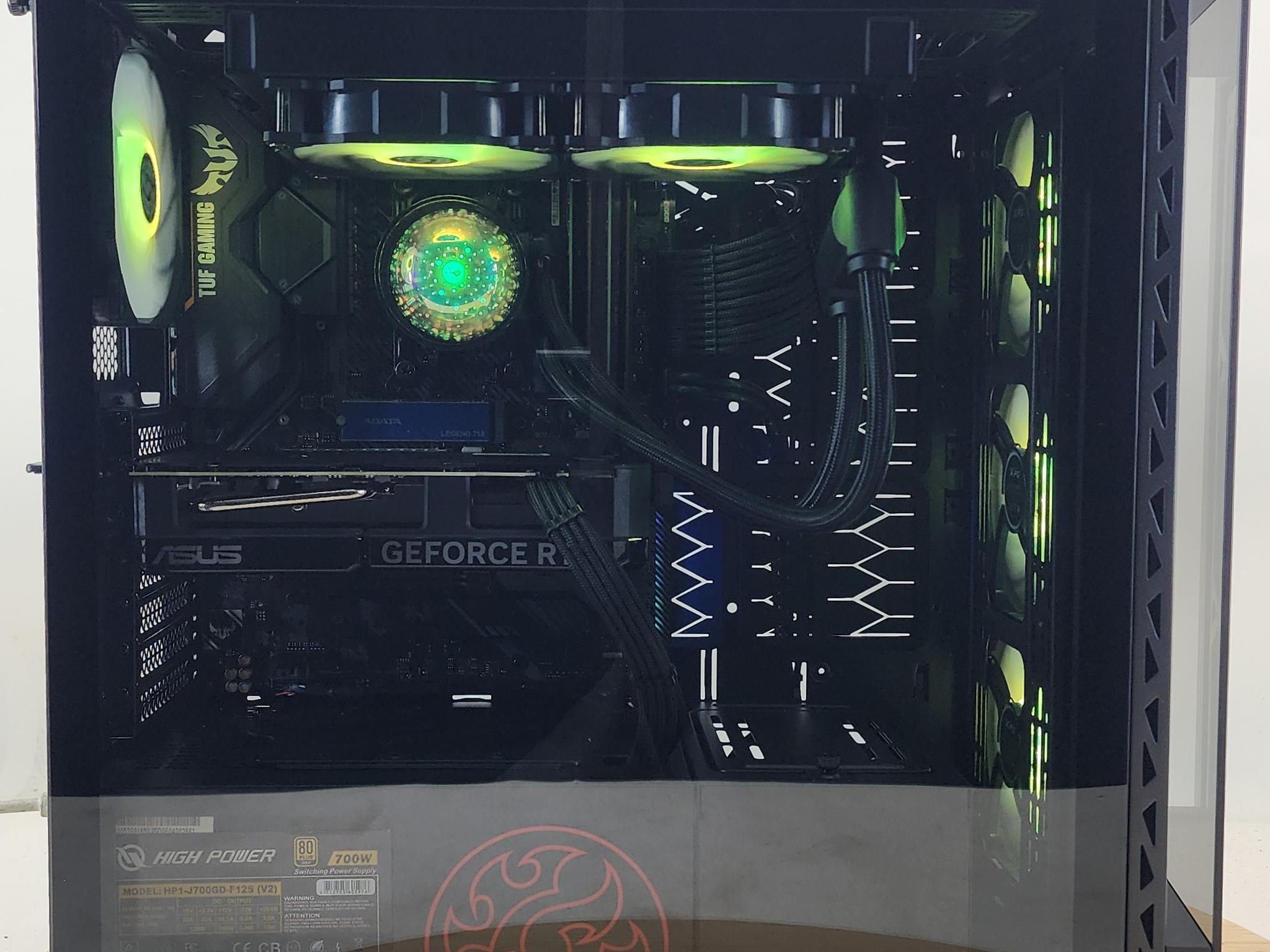 Gaming PC Ryzen 7 5700X 16GB RAM 1TB SSD RTX 4070 12GB Windows 11 Computer