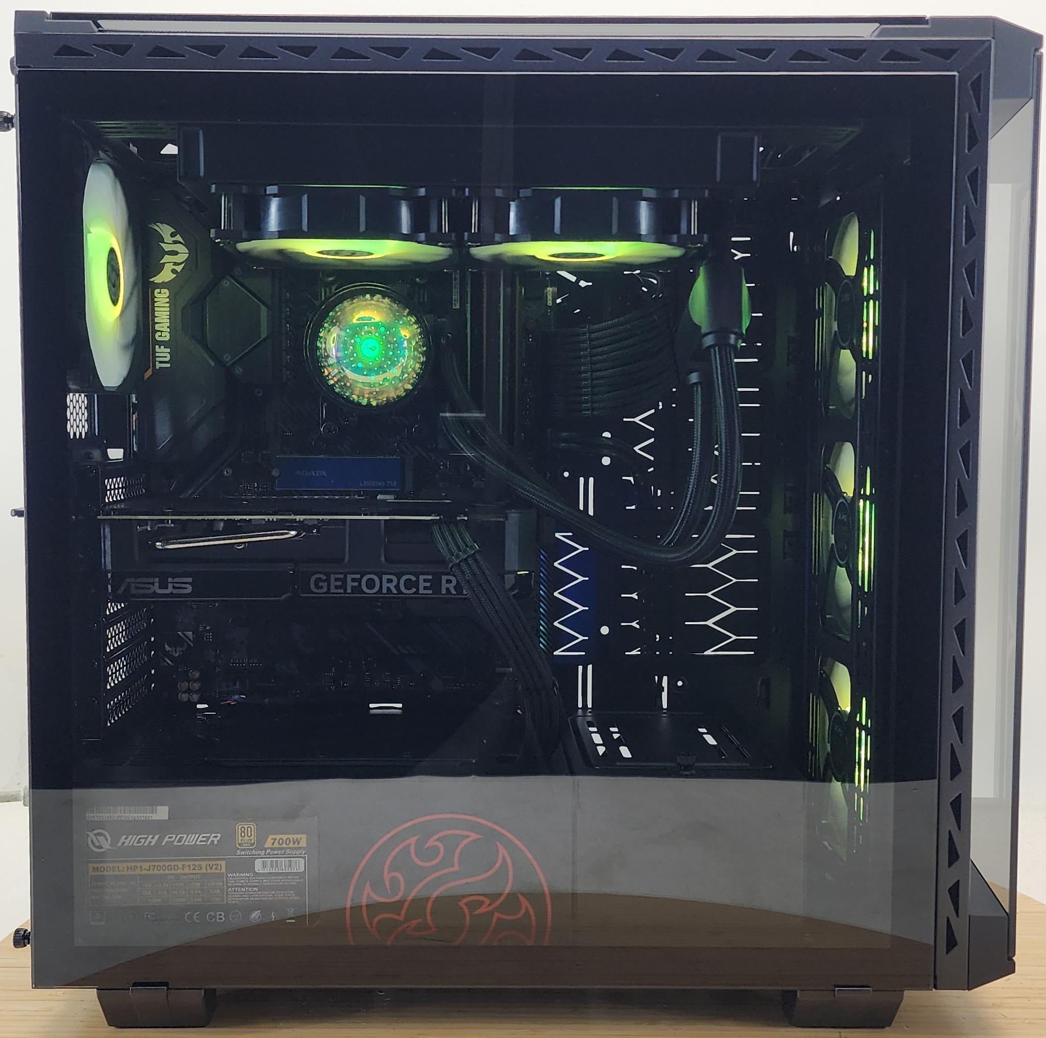 Gaming PC Ryzen 7 5700X 16GB RAM 1TB SSD RTX 4070 12GB Windows 11 Computer