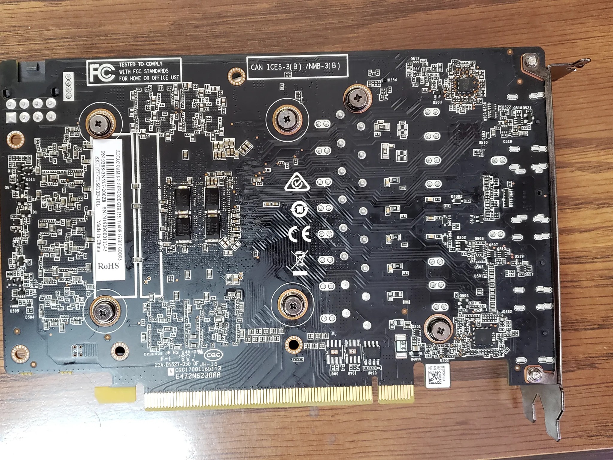 Zotac GTX 1660 Ti graphics cardd