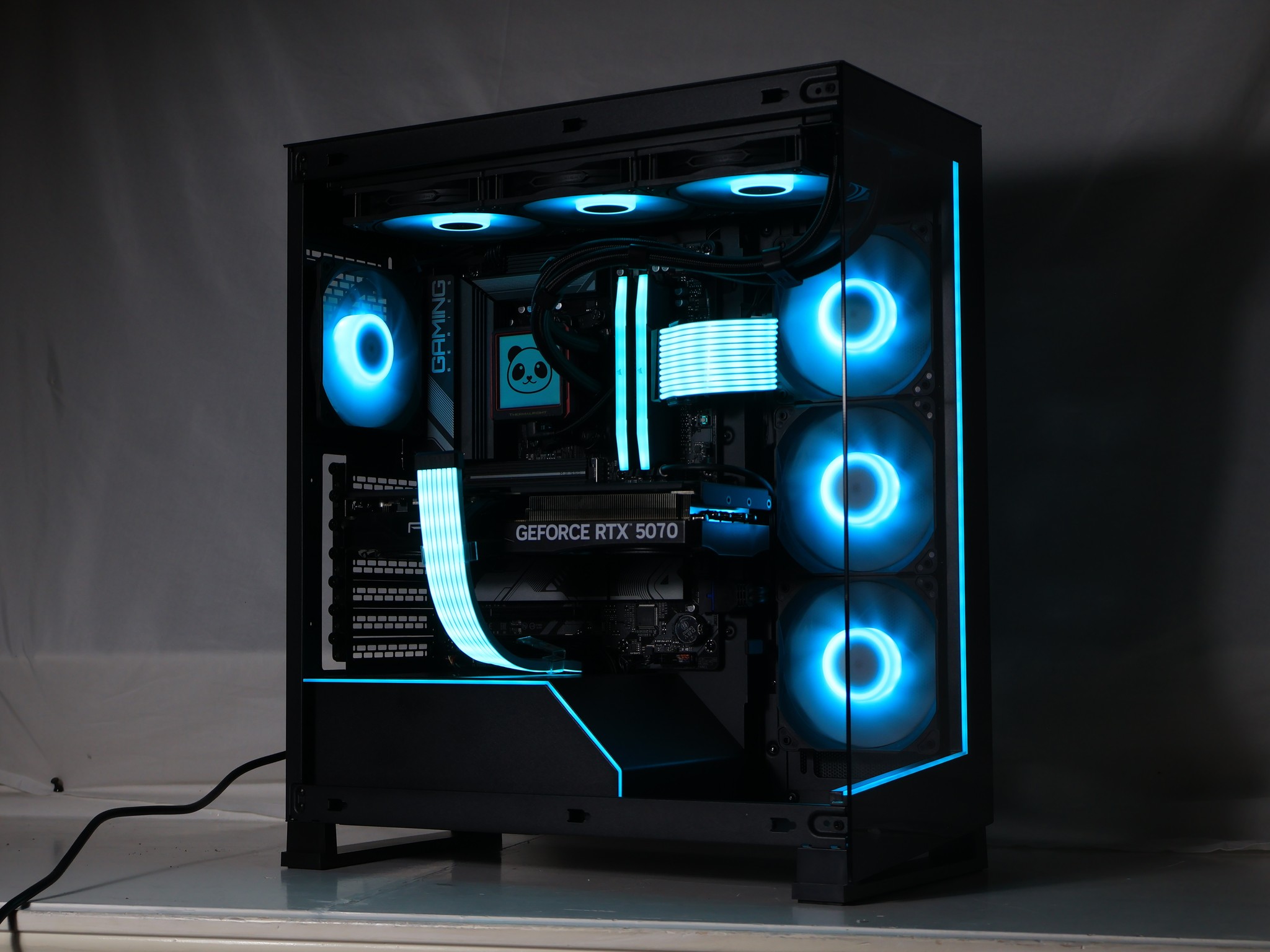 🩵Aqua|RTX 5070 Ryzen 7 9700x 2tb NVMe🩵