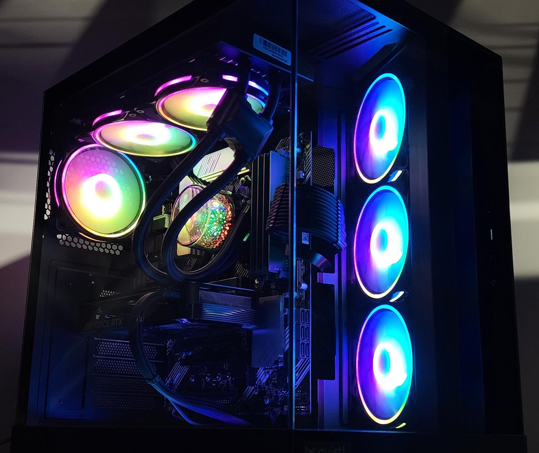 Gaming PC Ryzen 7 5800X 16GB RAM 1TB SSD RTX 4060 8GB Windows 11 Computer