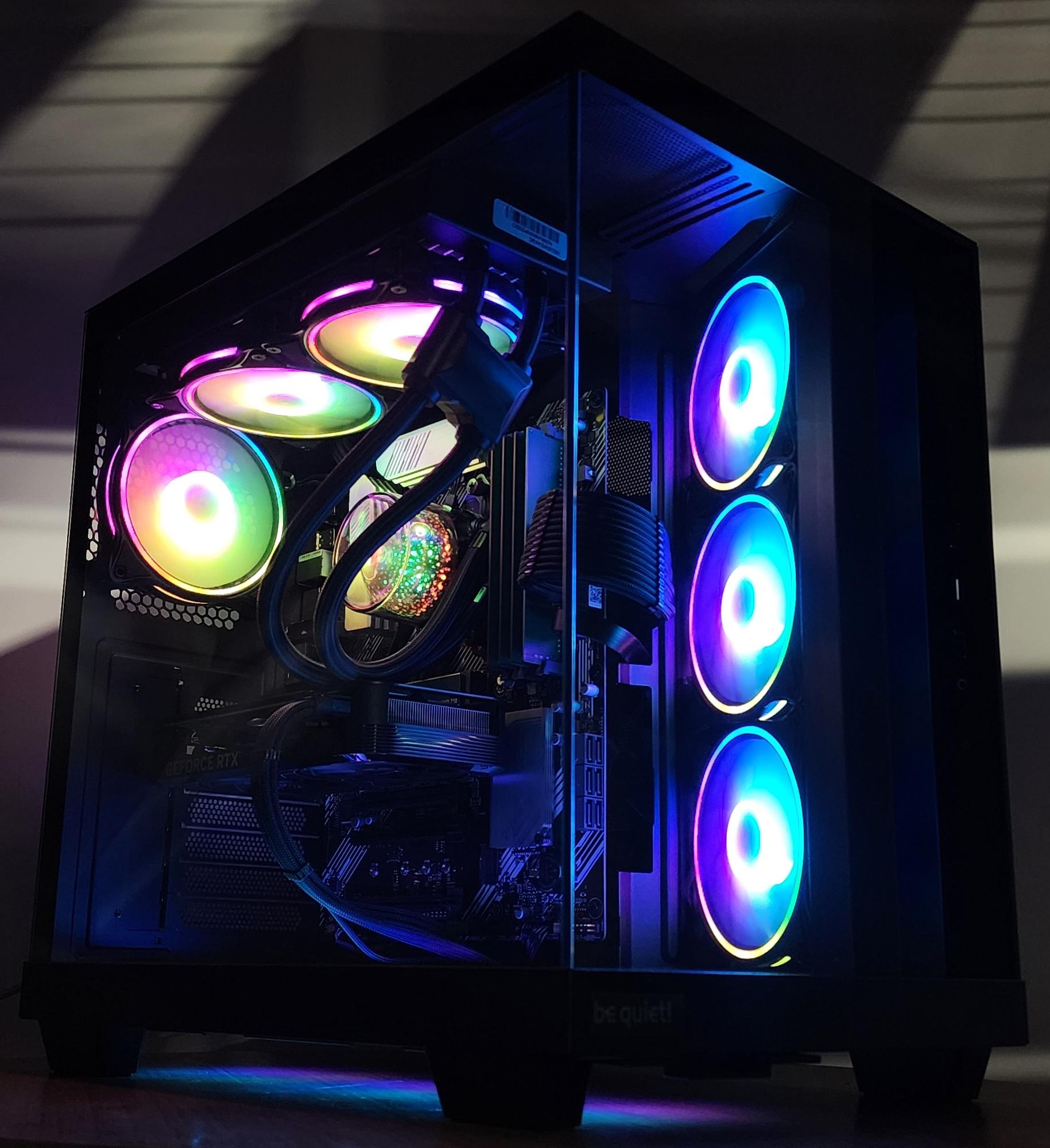 Gaming PC Ryzen 7 5800X 16GB RAM 1TB SSD RTX 4060 8GB Windows 11 Computer