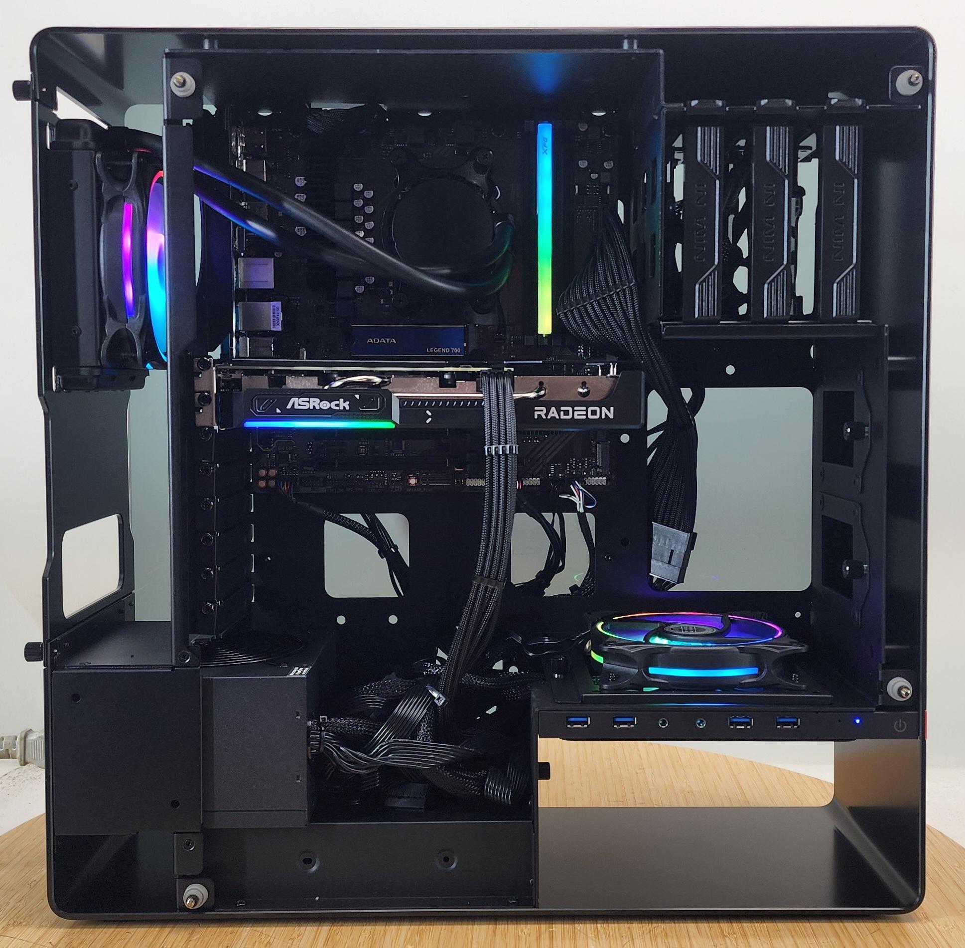 Gaming PC Ryzen 7 9700X 16GB RAM 1TB SSD RX 9060 8GB Windows 11 Computer