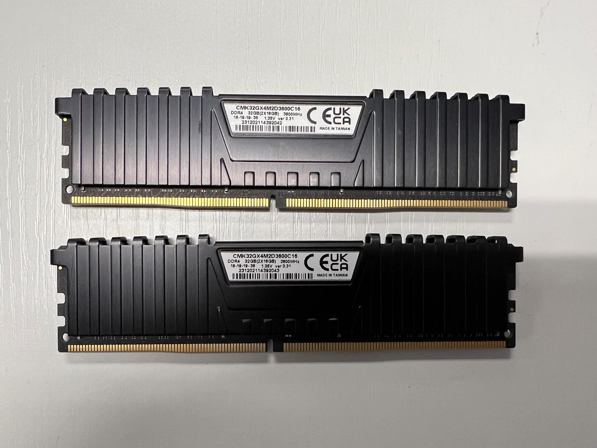 Corsair Vengeance DDR4 (2x16) 3600MHz CL16
