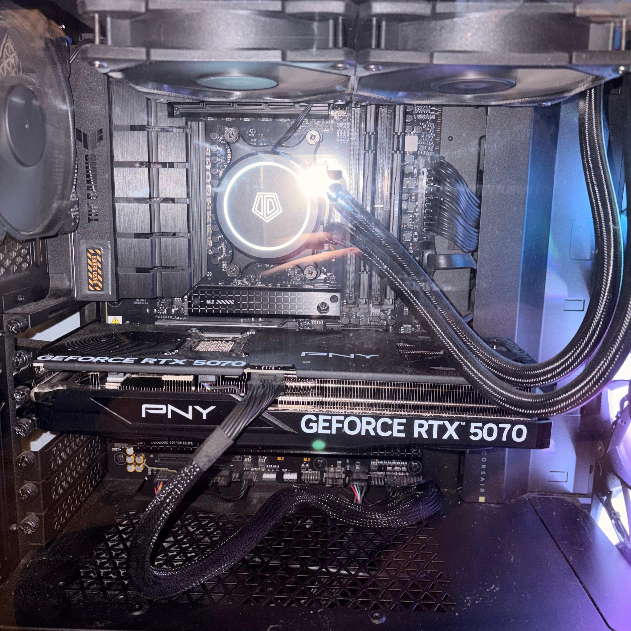 High-End 1440p Gaming PC - RTX 5070 12GB / Ryzen 5 7600X3D (3.5TB Storage)