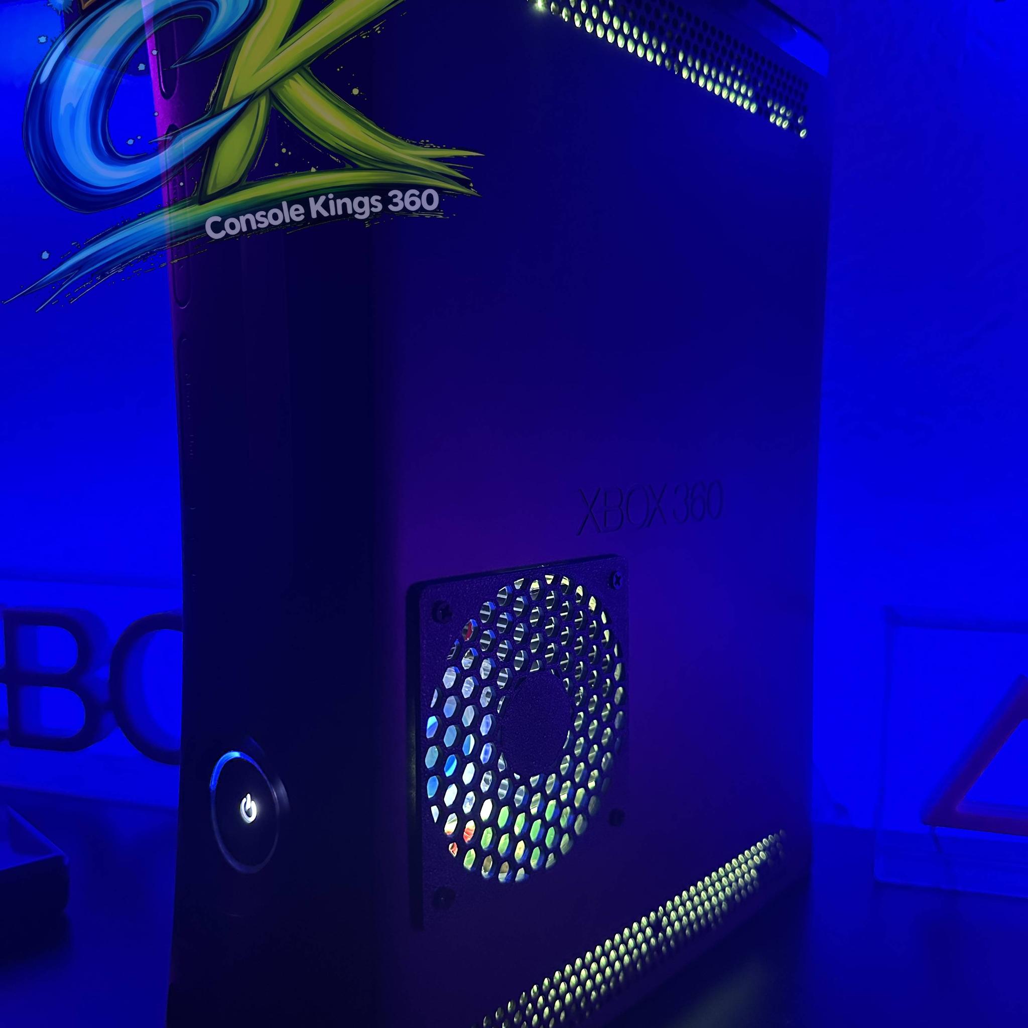 Xbox 360 -RGH3  - RGB LEDs -1TB HDD