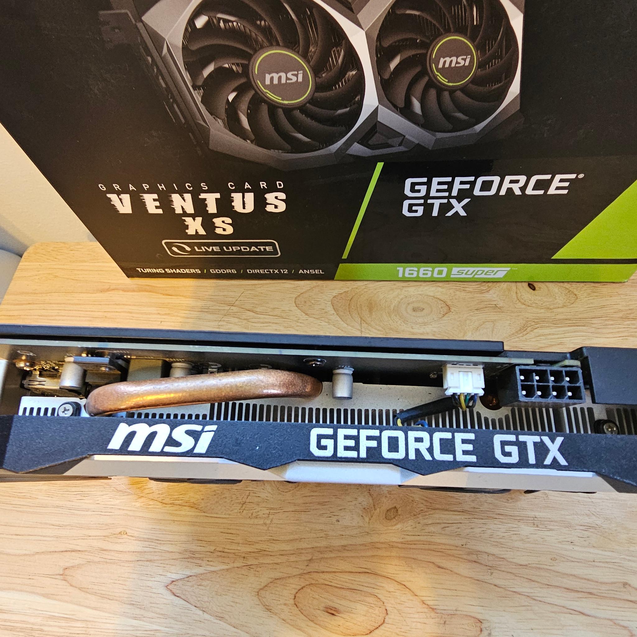 MSI GeForce GTX 1660 SUPER VENTUS XS OC