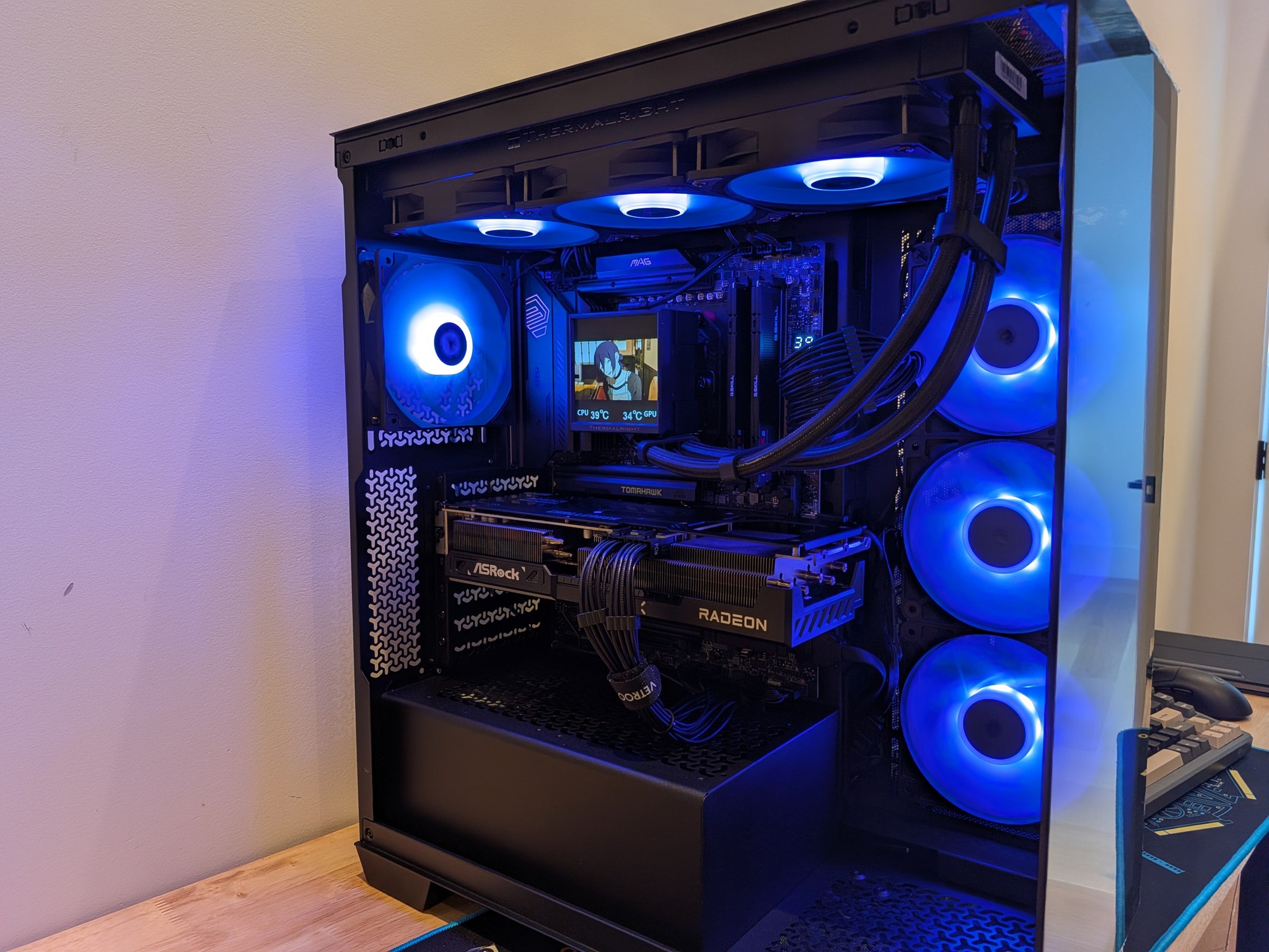 4K Centurion - RX 9070 XT, Ryzen 7 9800X3D, 64 GB DDR5 RAM, 2 TB Gen 4 NVME, Liquid Cooled, RGB