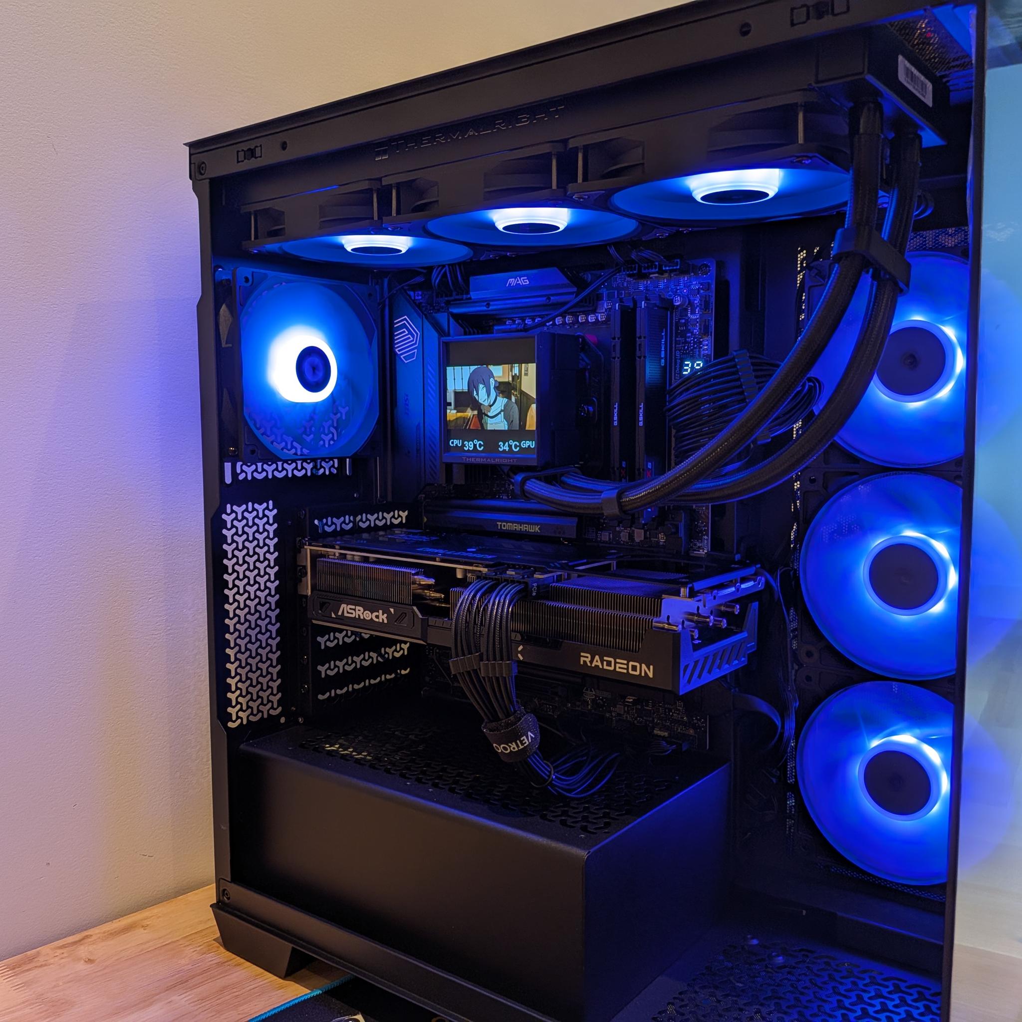 4K Centurion - RX 9070 XT, Ryzen 7 9800X3D, 64 GB DDR5 RAM, 2 TB Gen 4 NVME, Liquid Cooled, RGB