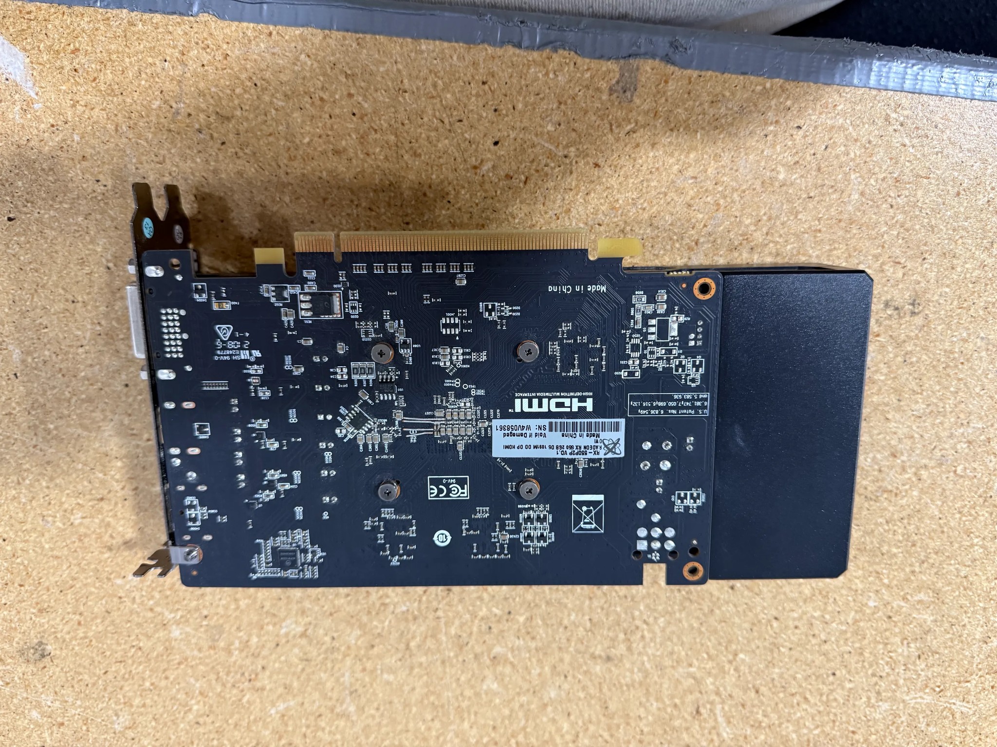 XFX AMD Radeon™ RX 550 2GB