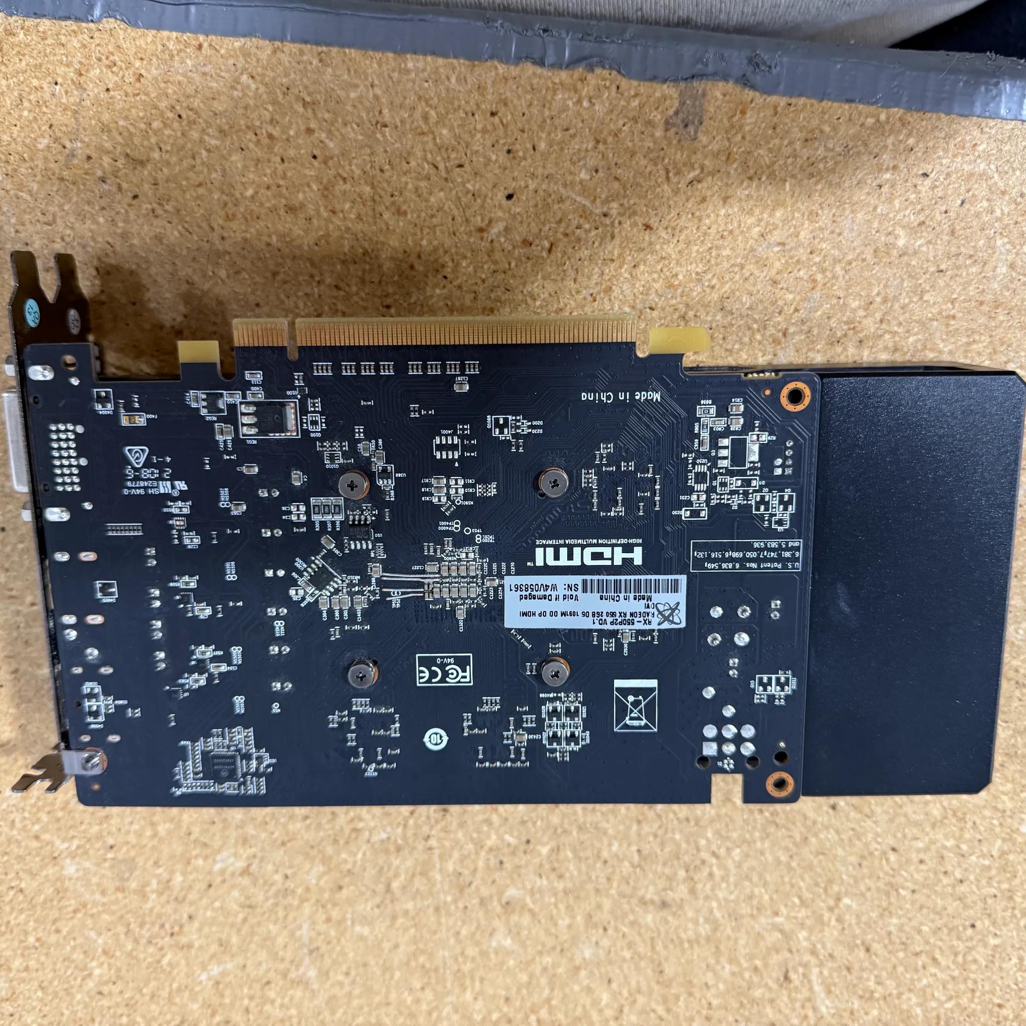 XFX AMD Radeon™ RX 550 2GB