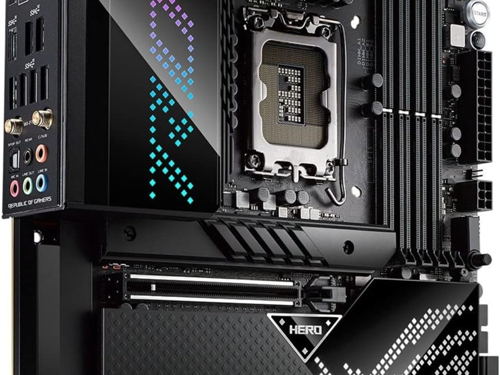 ASUS ROG MAXIMUS Z690 HERO Intel Z690 LGA 1700 ATX DDR5 Desktop Motherboard