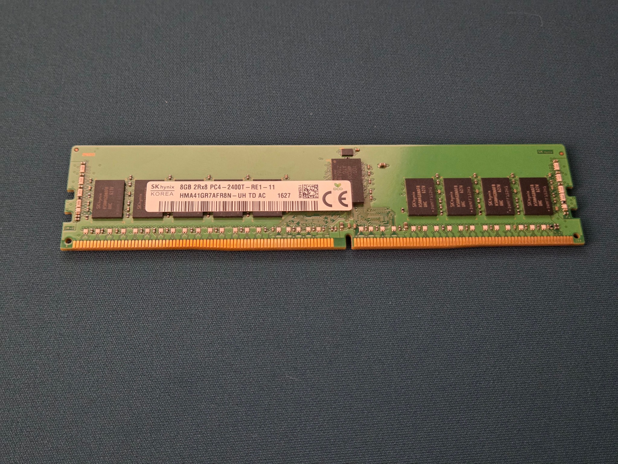 8GB DDR4 ECC Registered Server RAM — SK Hynix 2Rx8 PC4-2400T